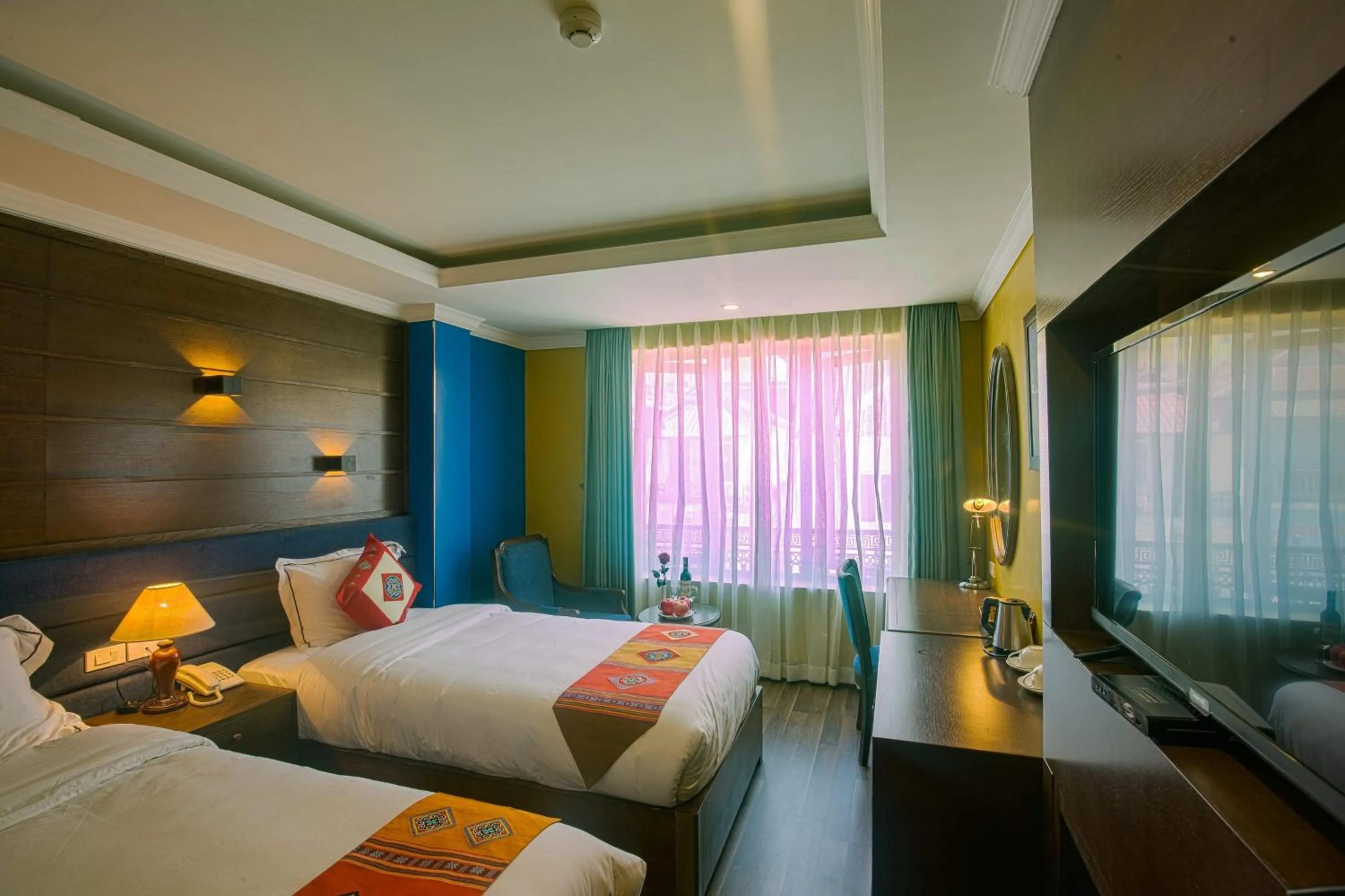 Photo of the whole room, Bed in Nomadtrails Boutique Sapa Hotel