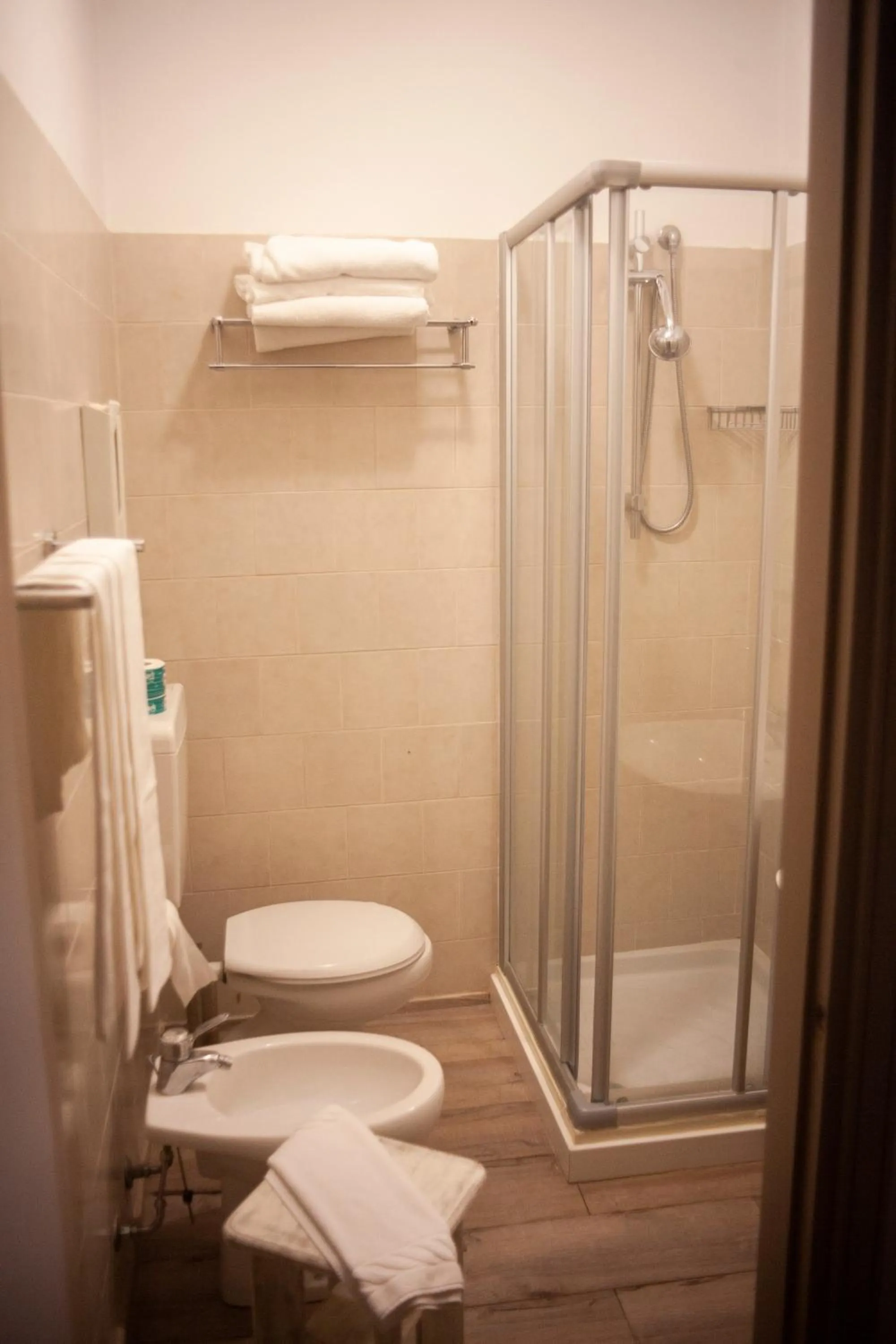 Shower in Hotel Ciocca