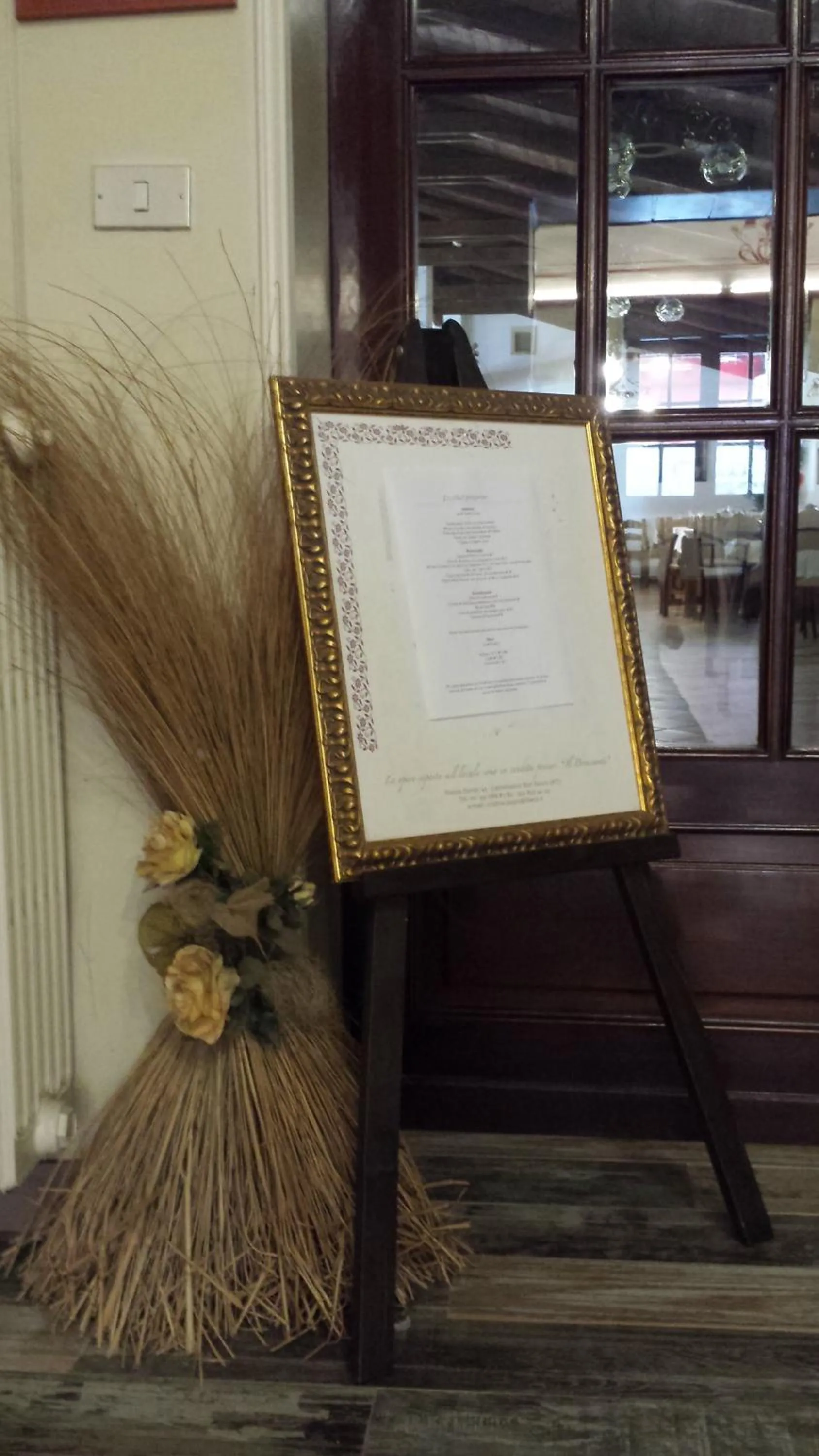 Decorative detail in Hotel Ciocca