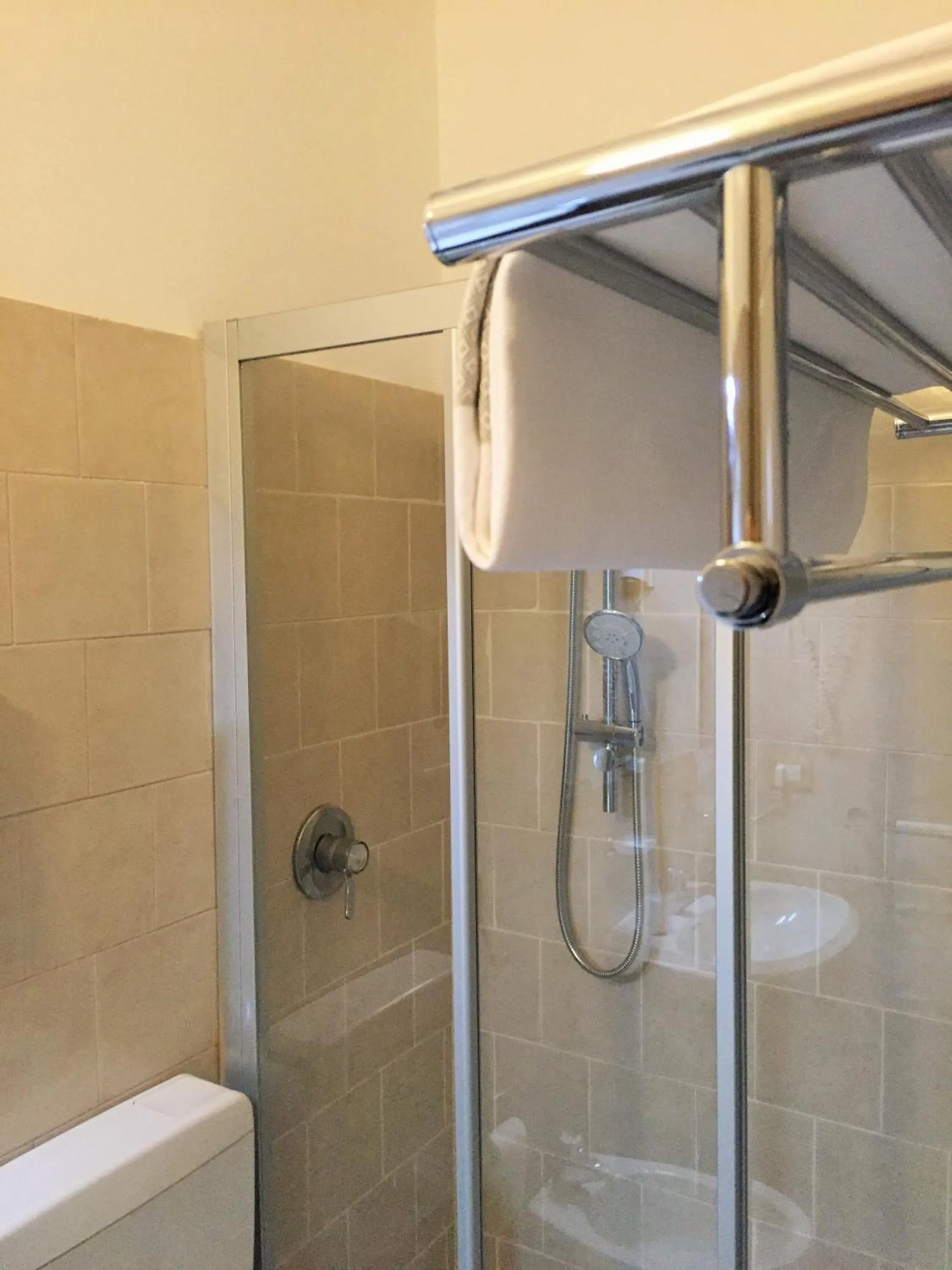 Shower in Hotel Ciocca