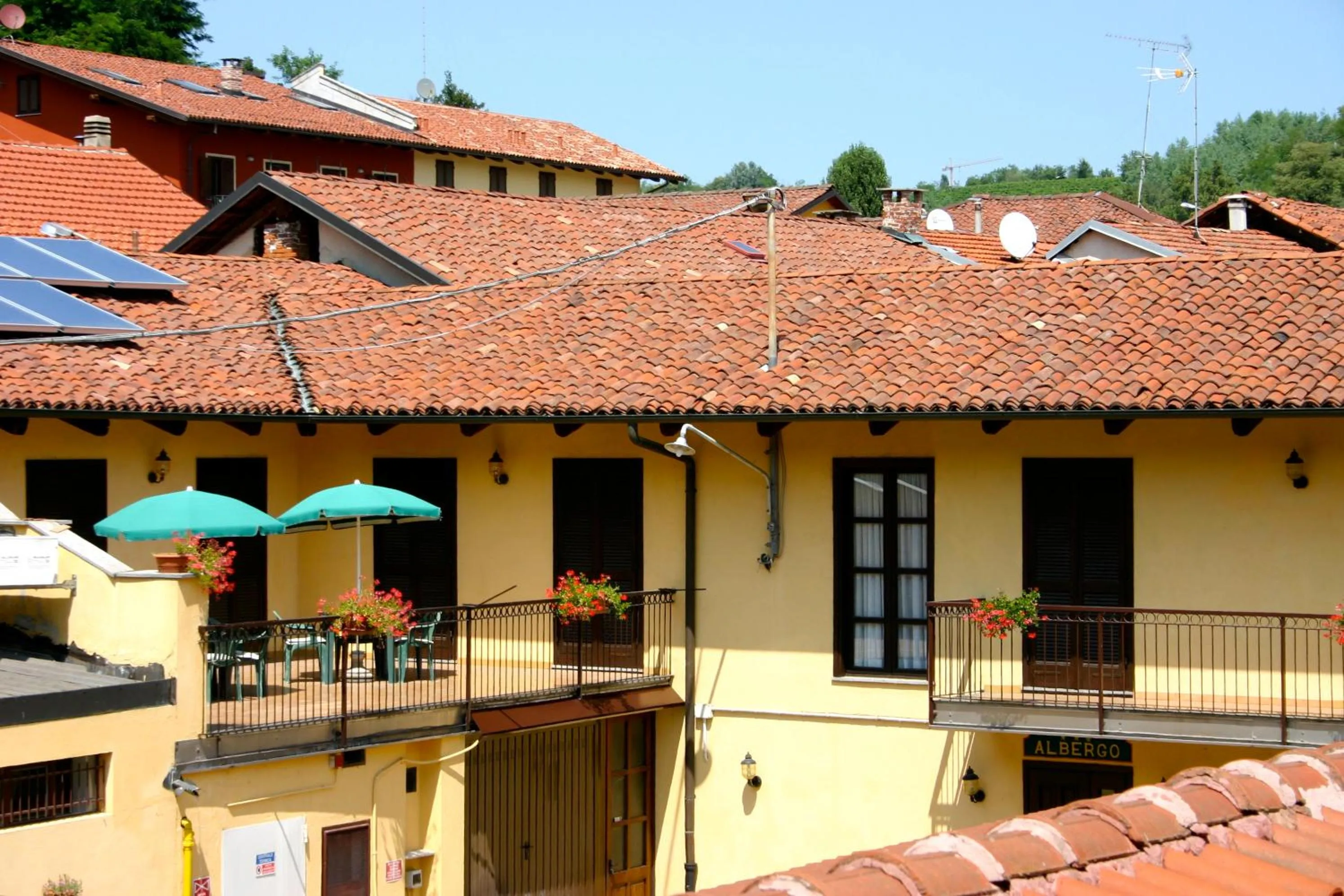 Balcony/Terrace in Hotel Ciocca