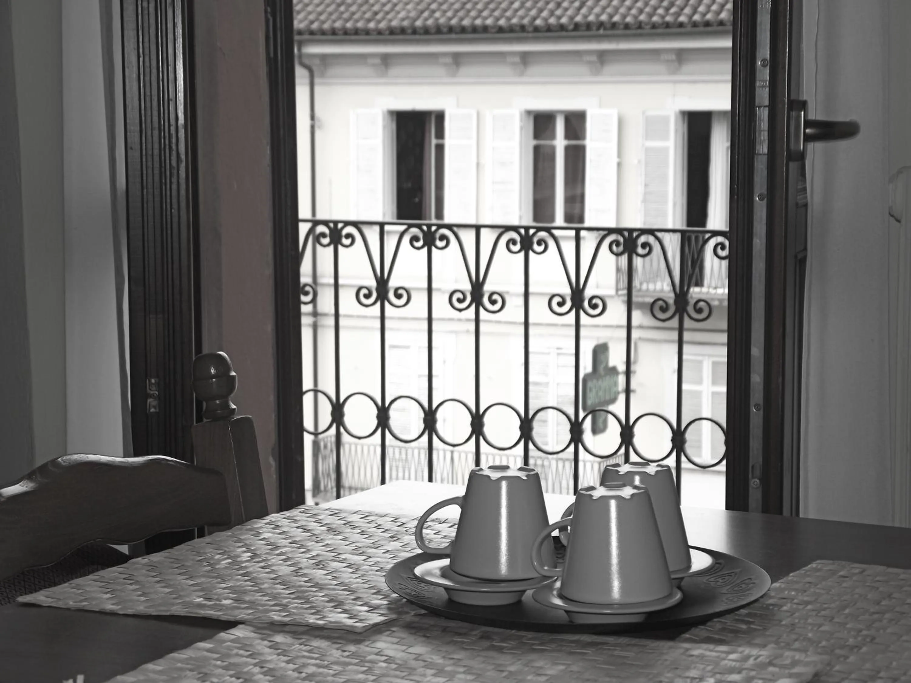 Decorative detail in Hotel Ciocca