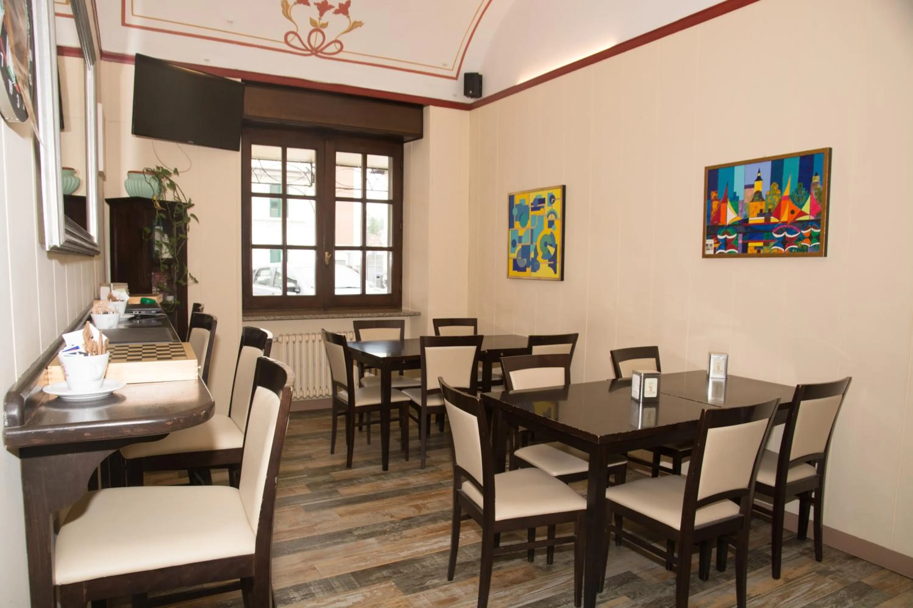 Communal lounge/ TV room in Hotel Ciocca