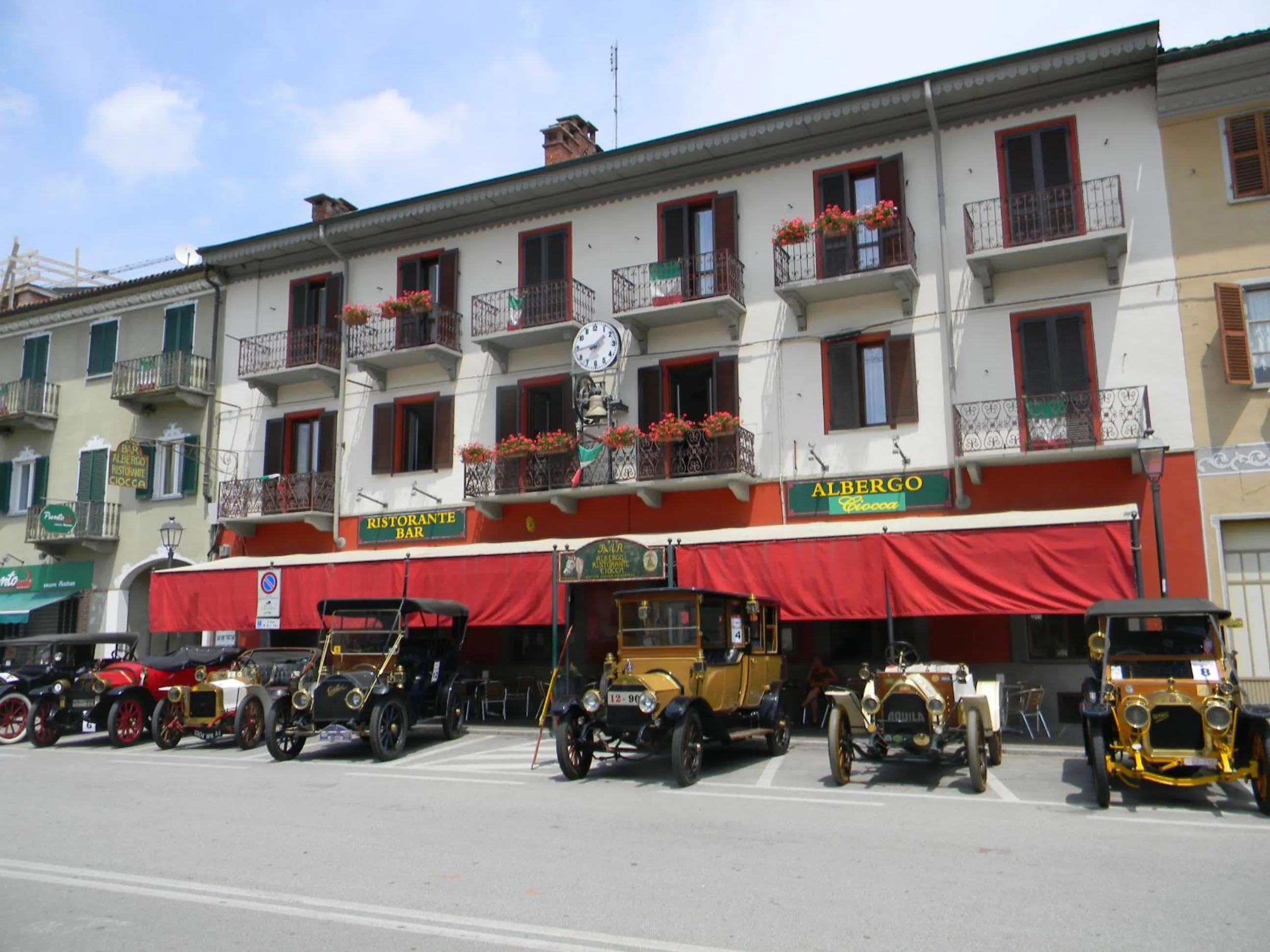 Facade/entrance in Hotel Ciocca
