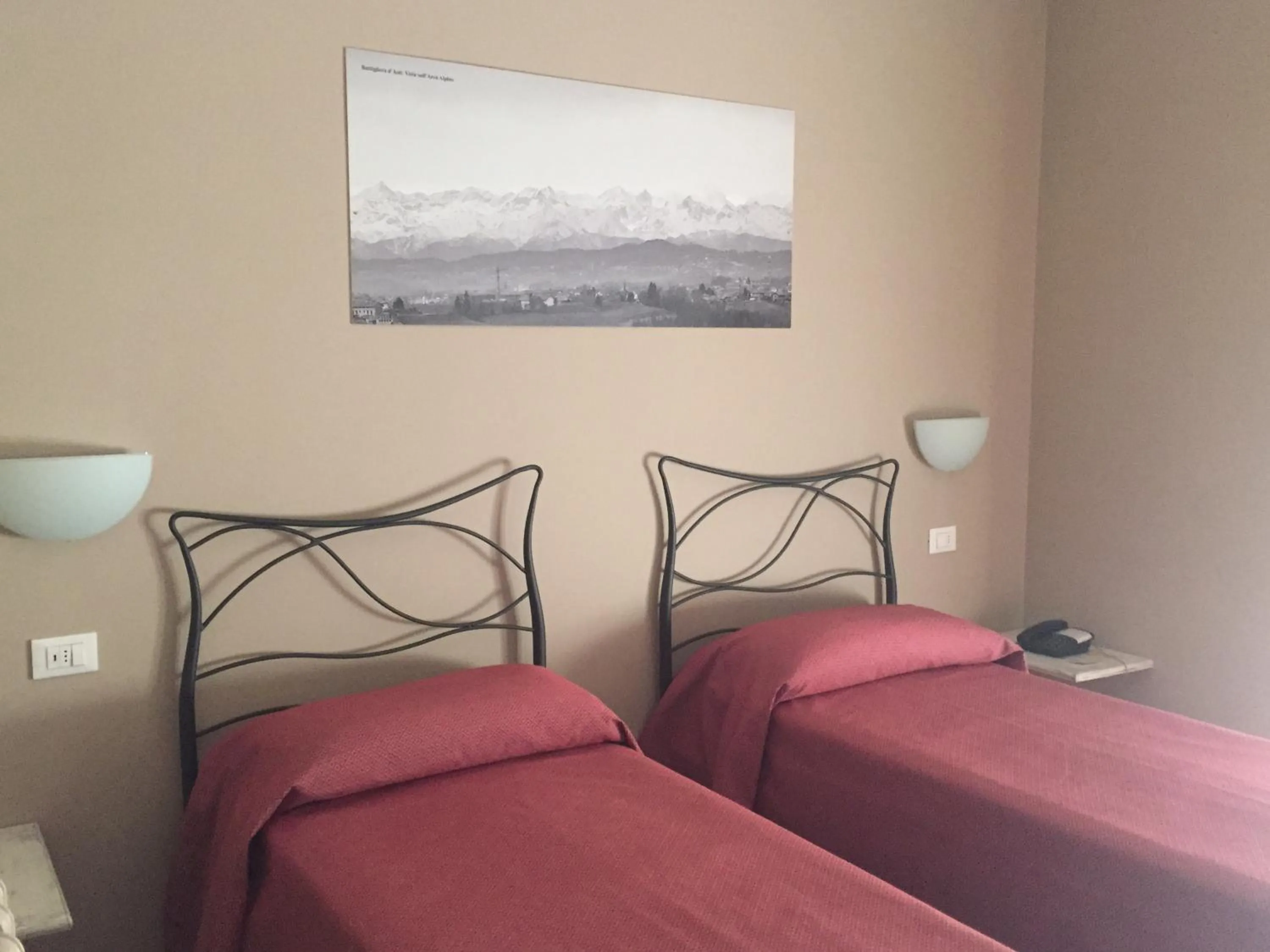 Bedroom, Bed in Hotel Ciocca