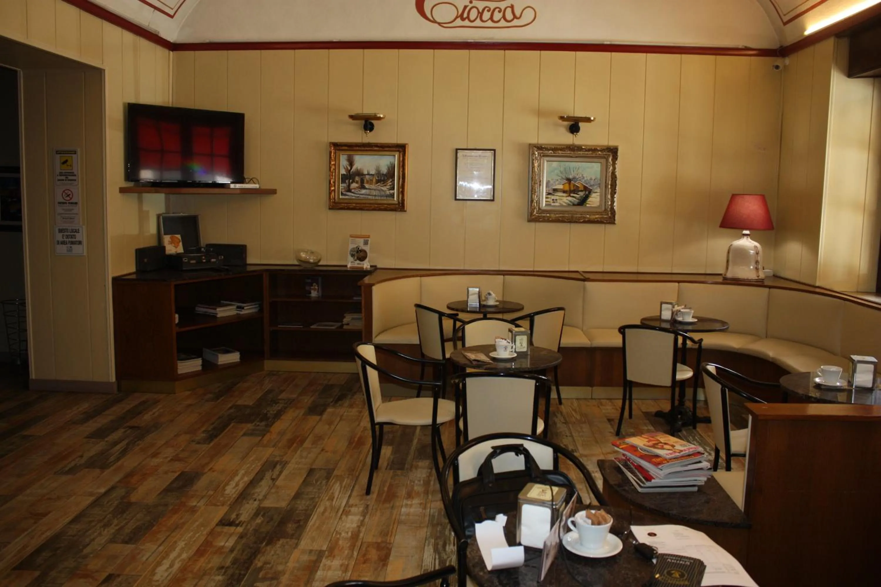 Lobby or reception in Hotel Ciocca