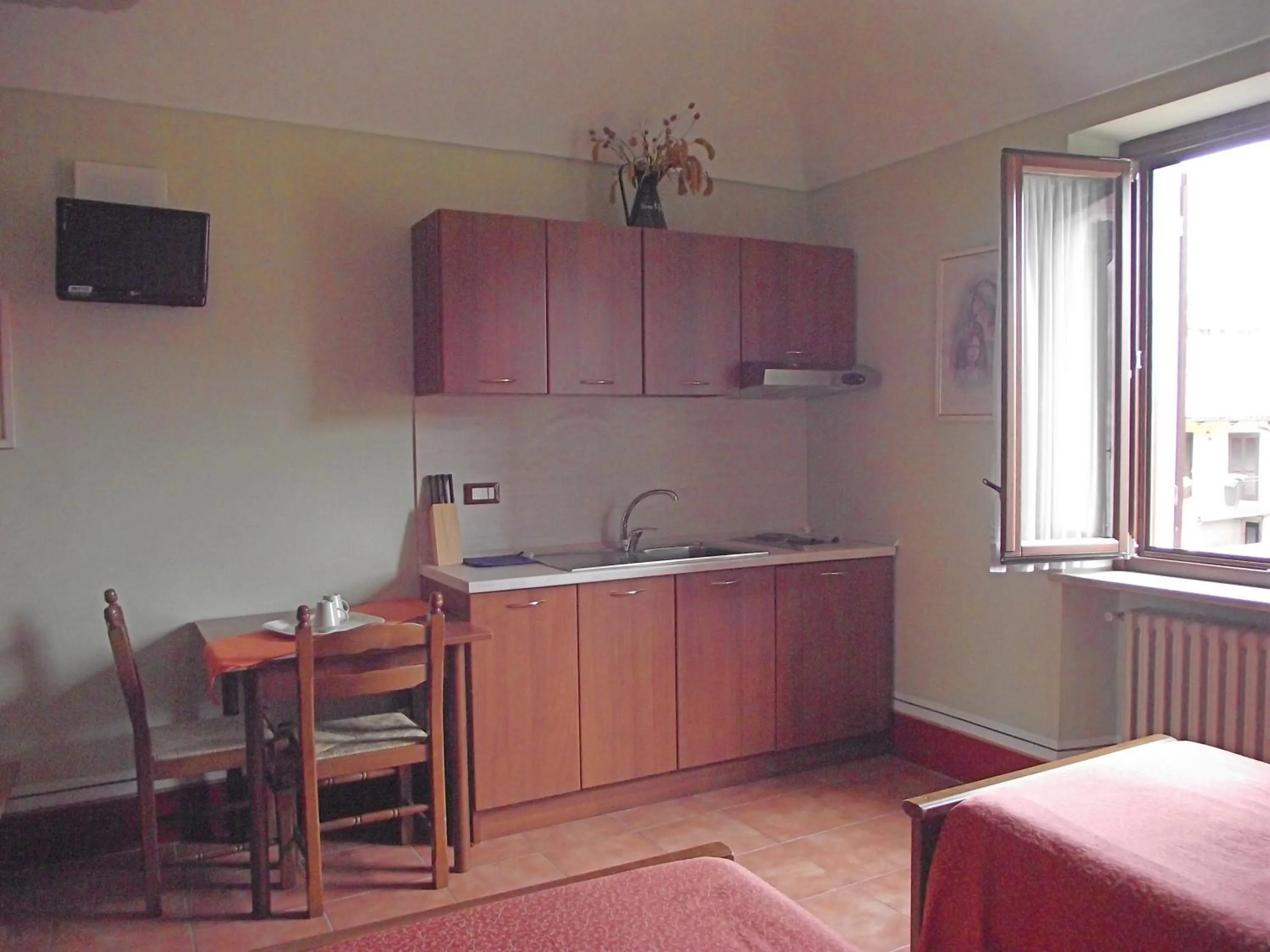 Kitchen or kitchenette in Hotel Ciocca