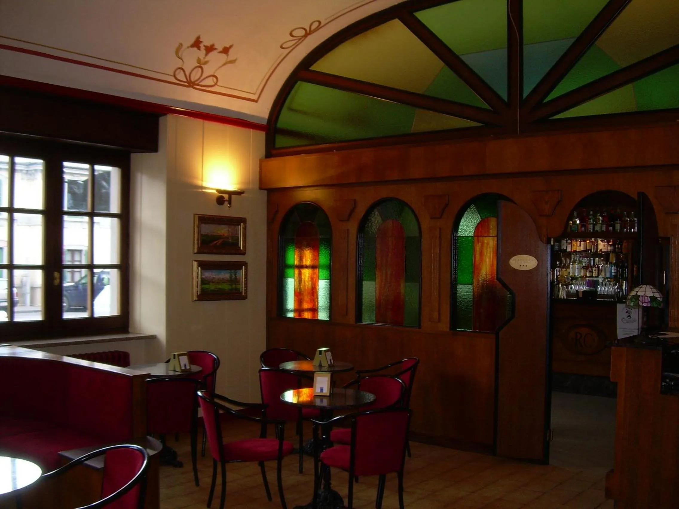 Communal lounge/ TV room in Hotel Ciocca