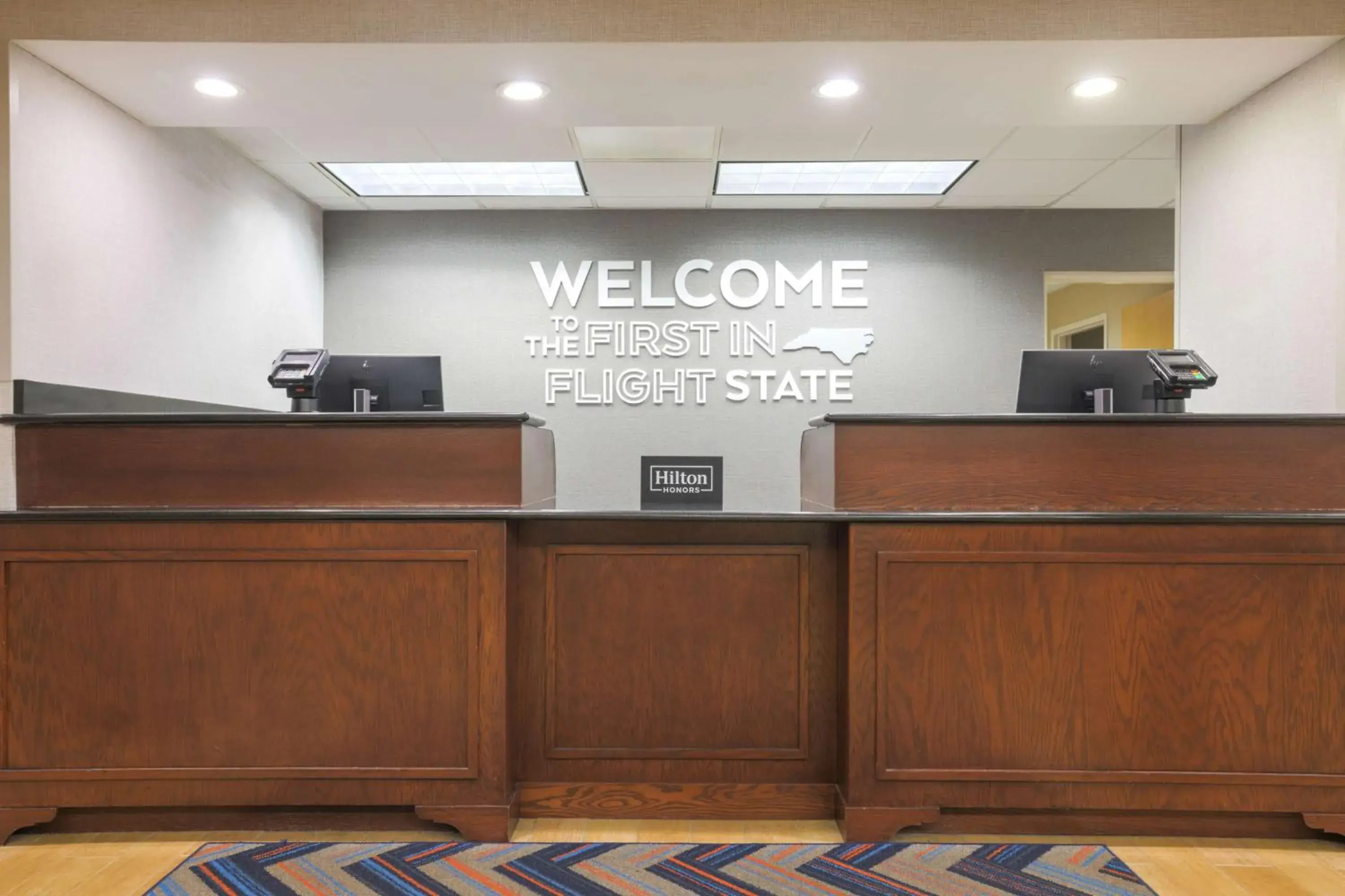 Lobby or reception in Hampton Inn Raleigh/Garner Lobby or reception in Hampton Inn Raleigh/Garner