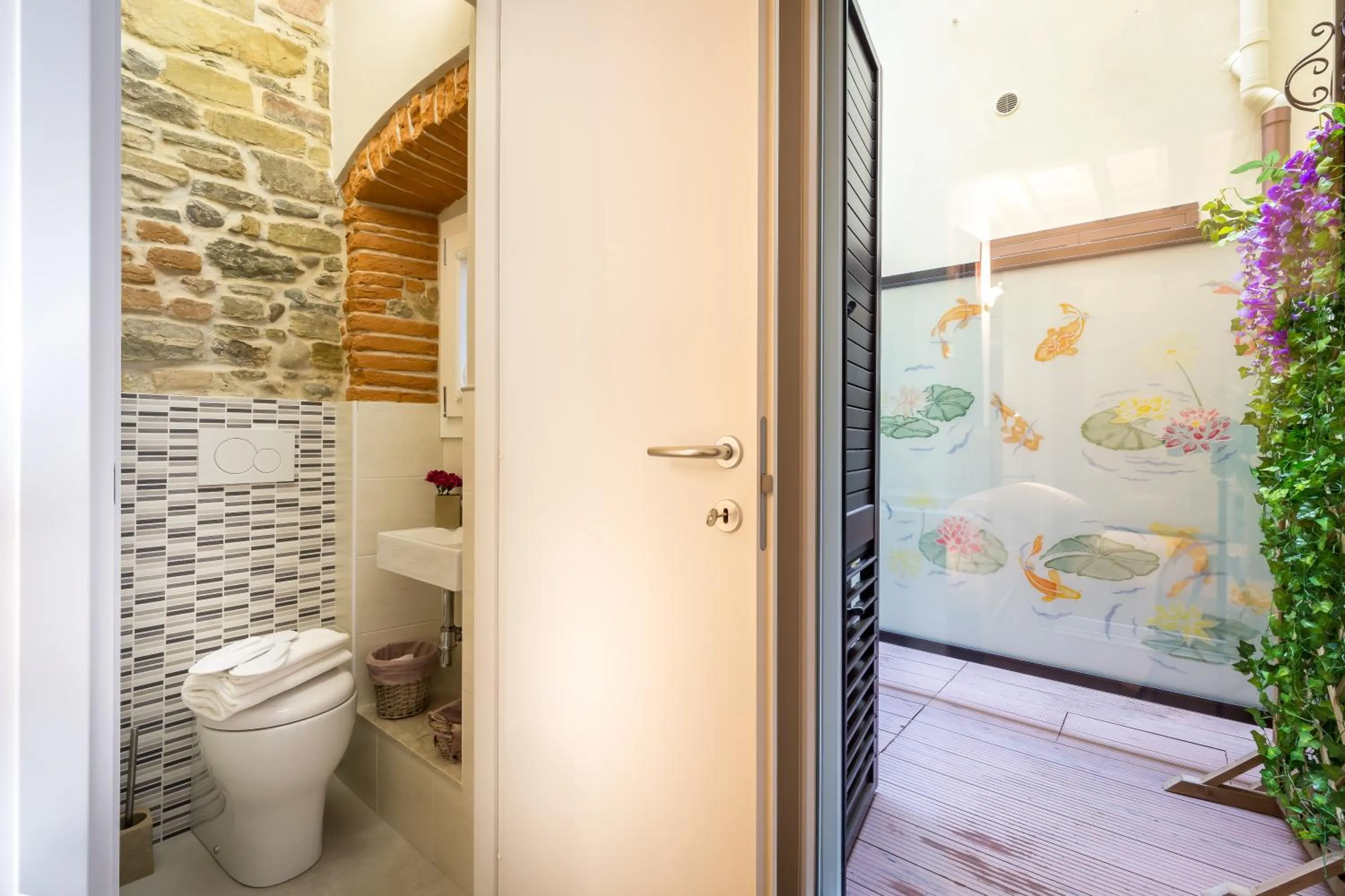 Patio in Relais Gaia