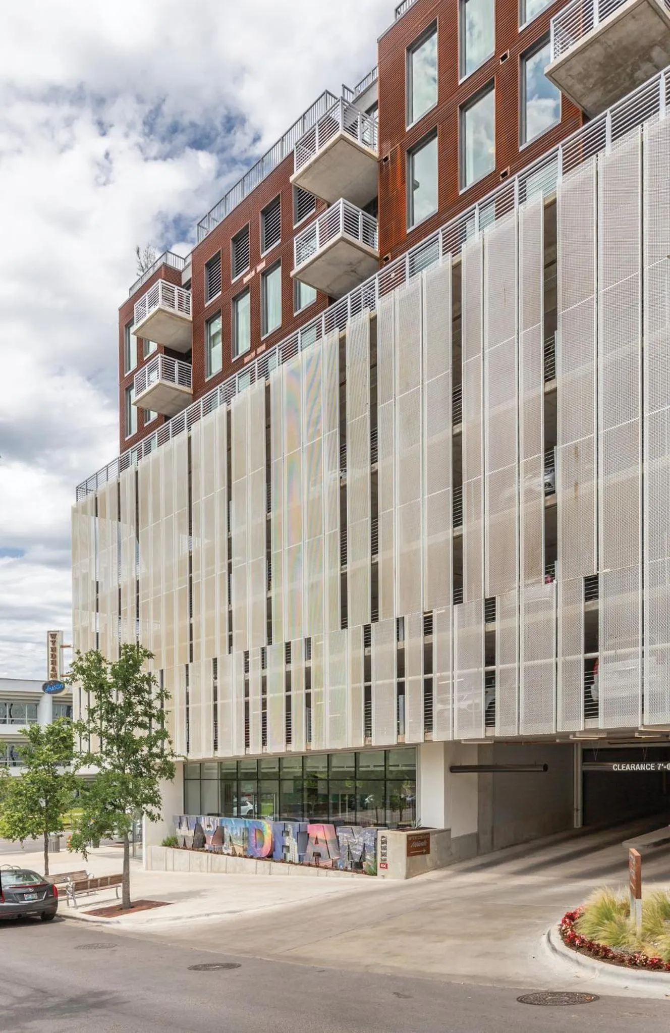 Property building in Club Wyndham Austin