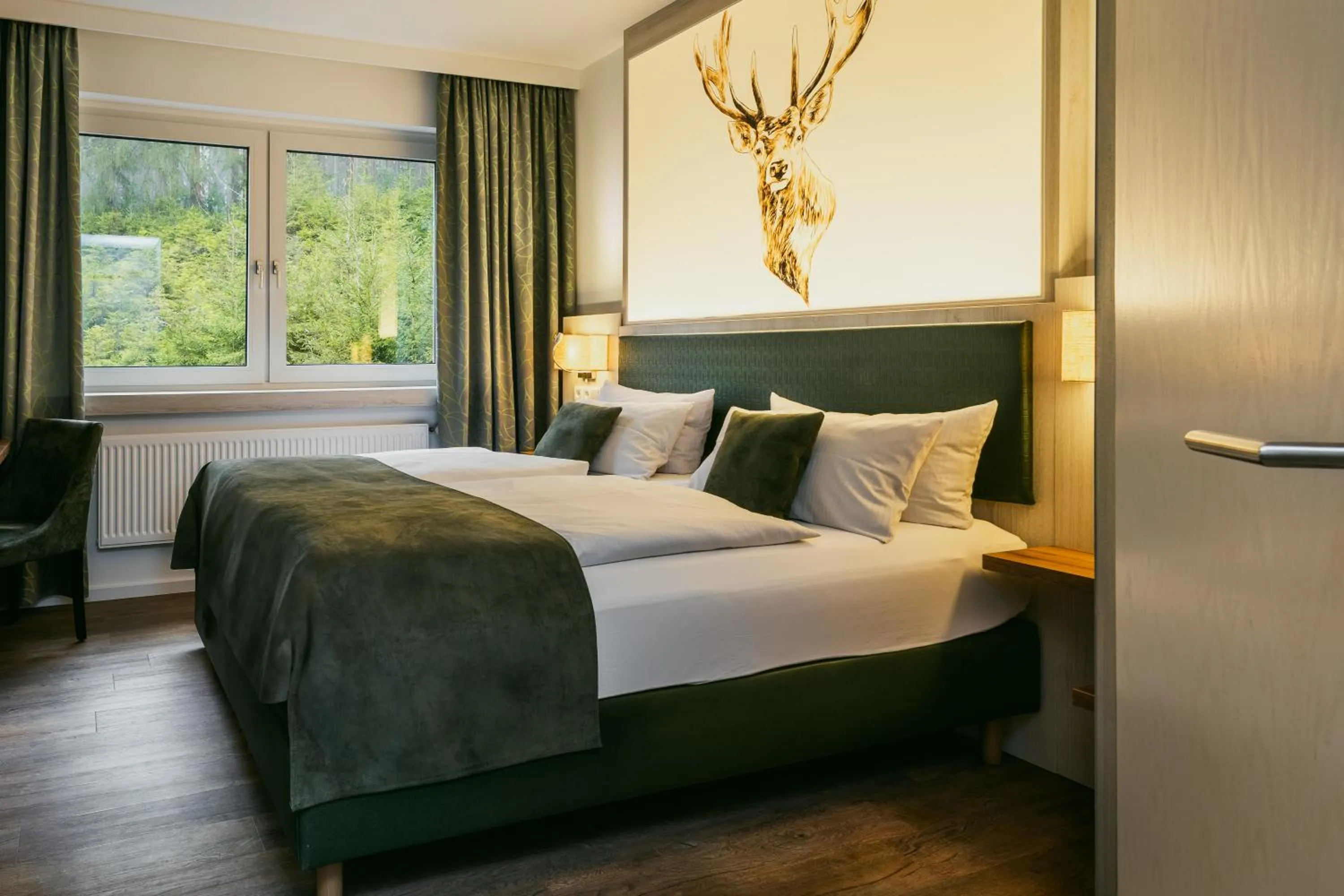 Photo of the whole room, Bed in Waldhotel Ehrental