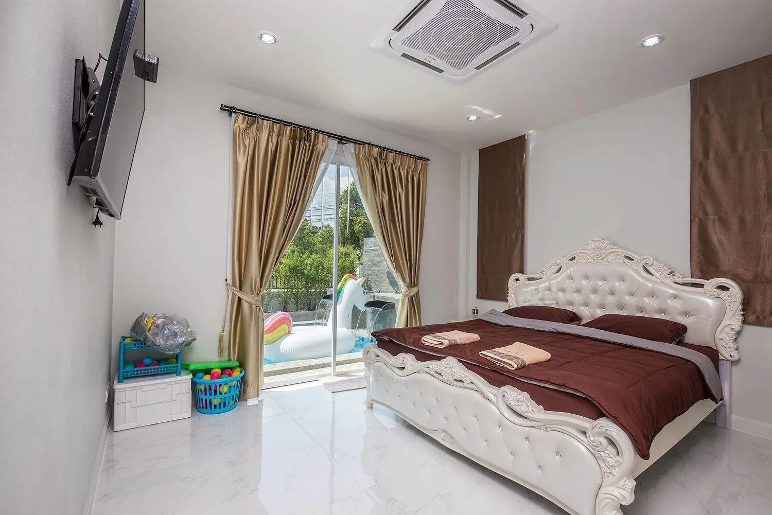 Property building, Bed in Smart home huahin