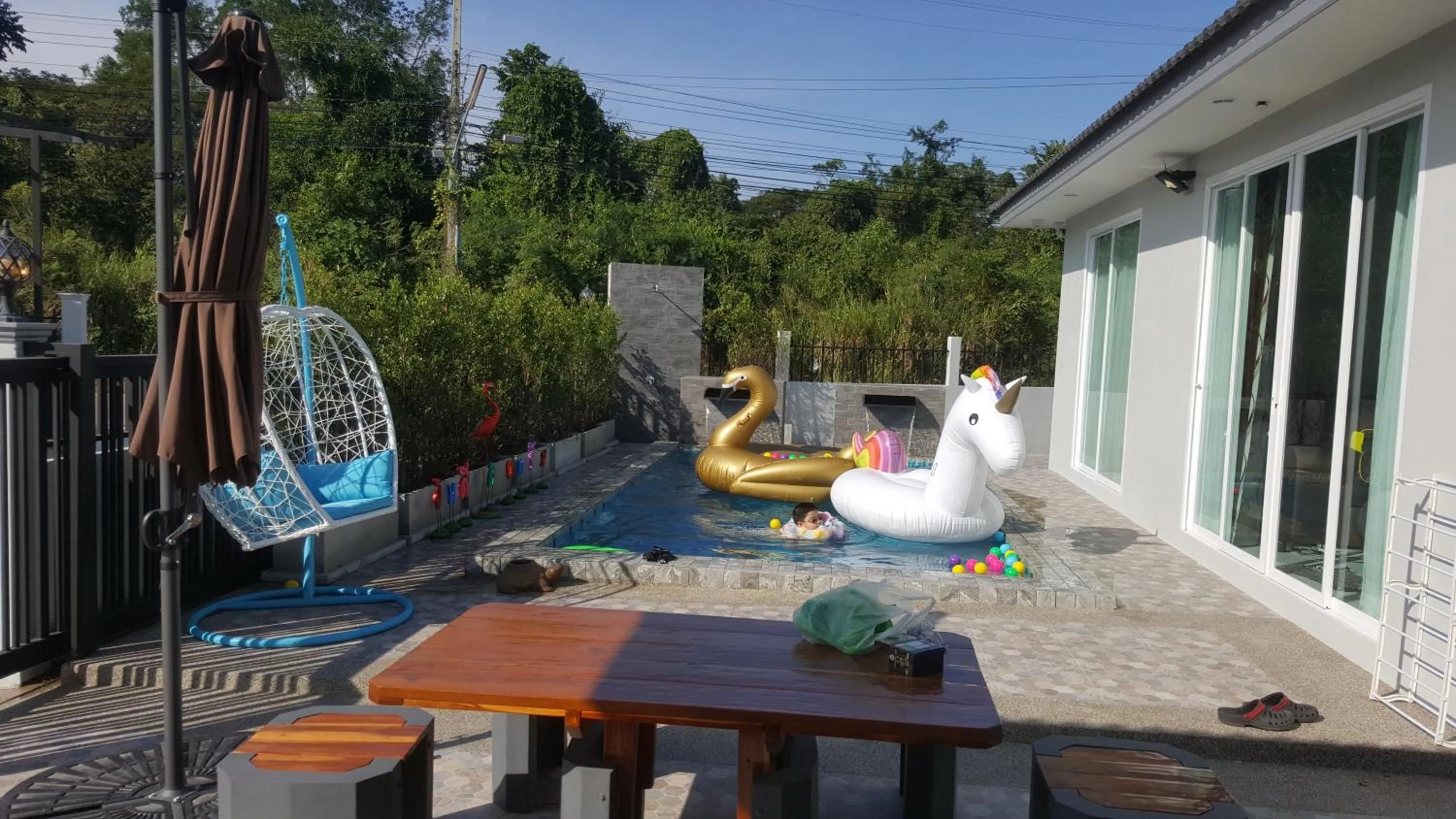 Pool view in Smart home huahin