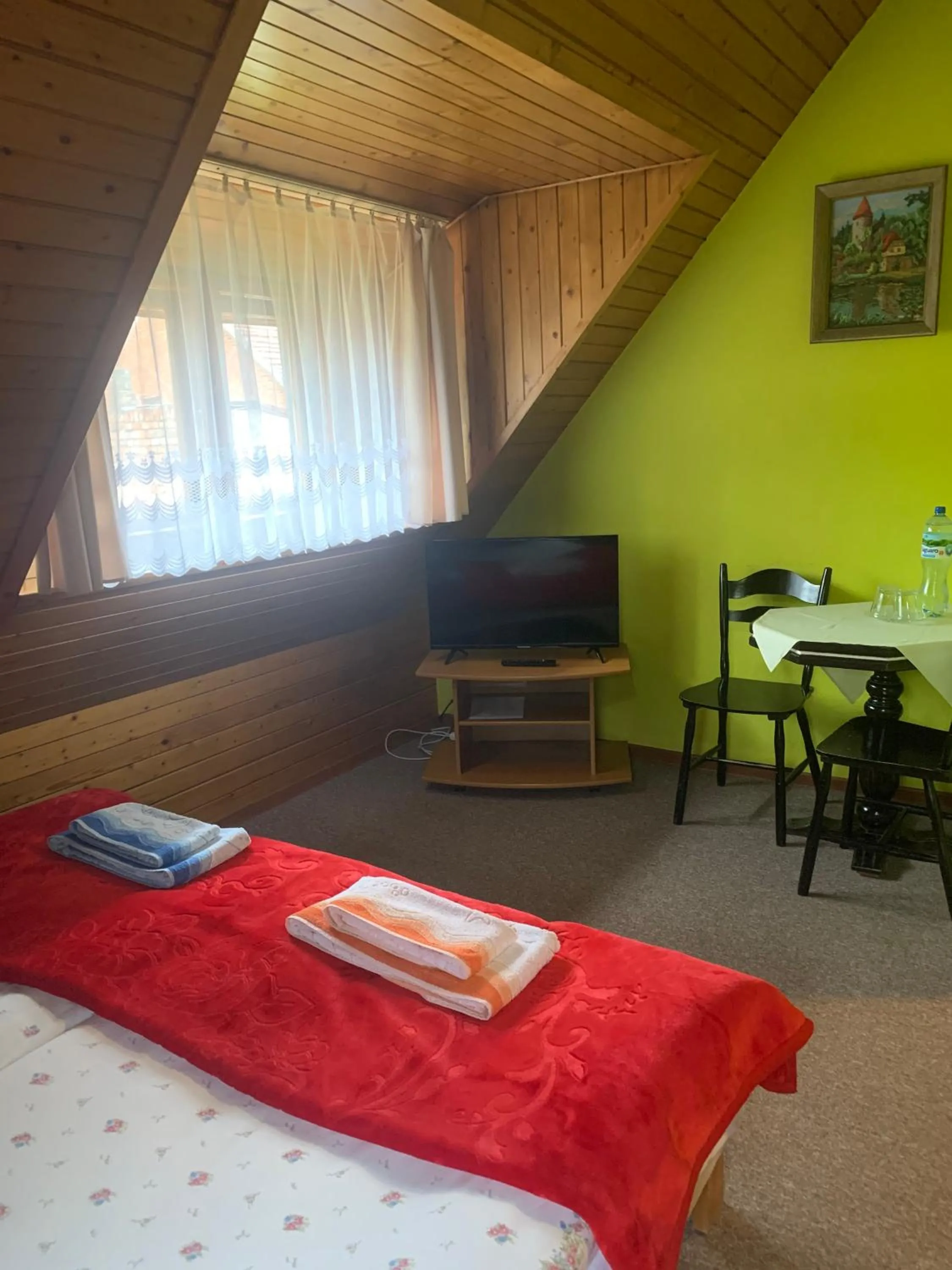 Bed in Hotelik