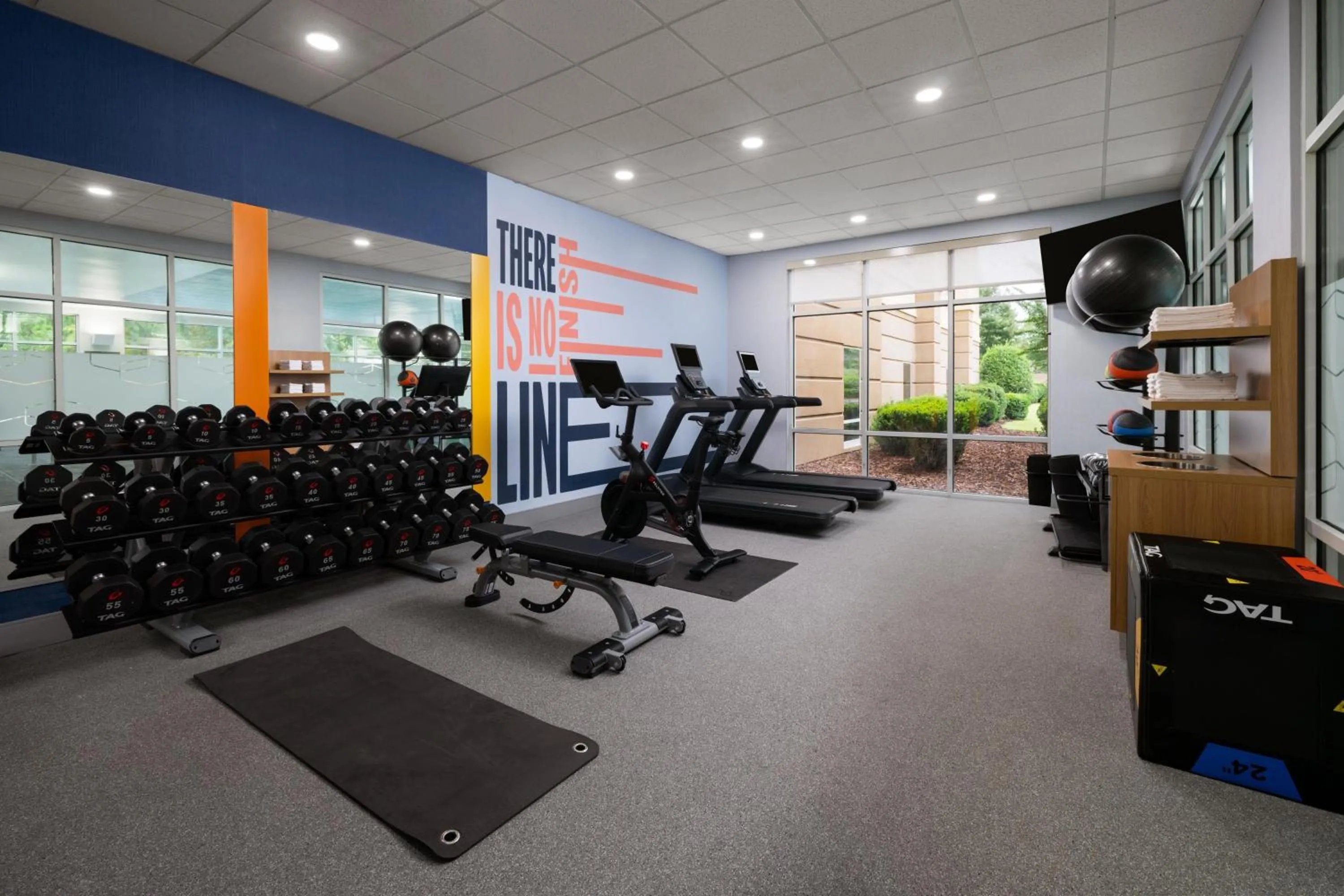 Fitness centre/facilities in Hampton Inn & Suites Southern Pines-Pinehurst