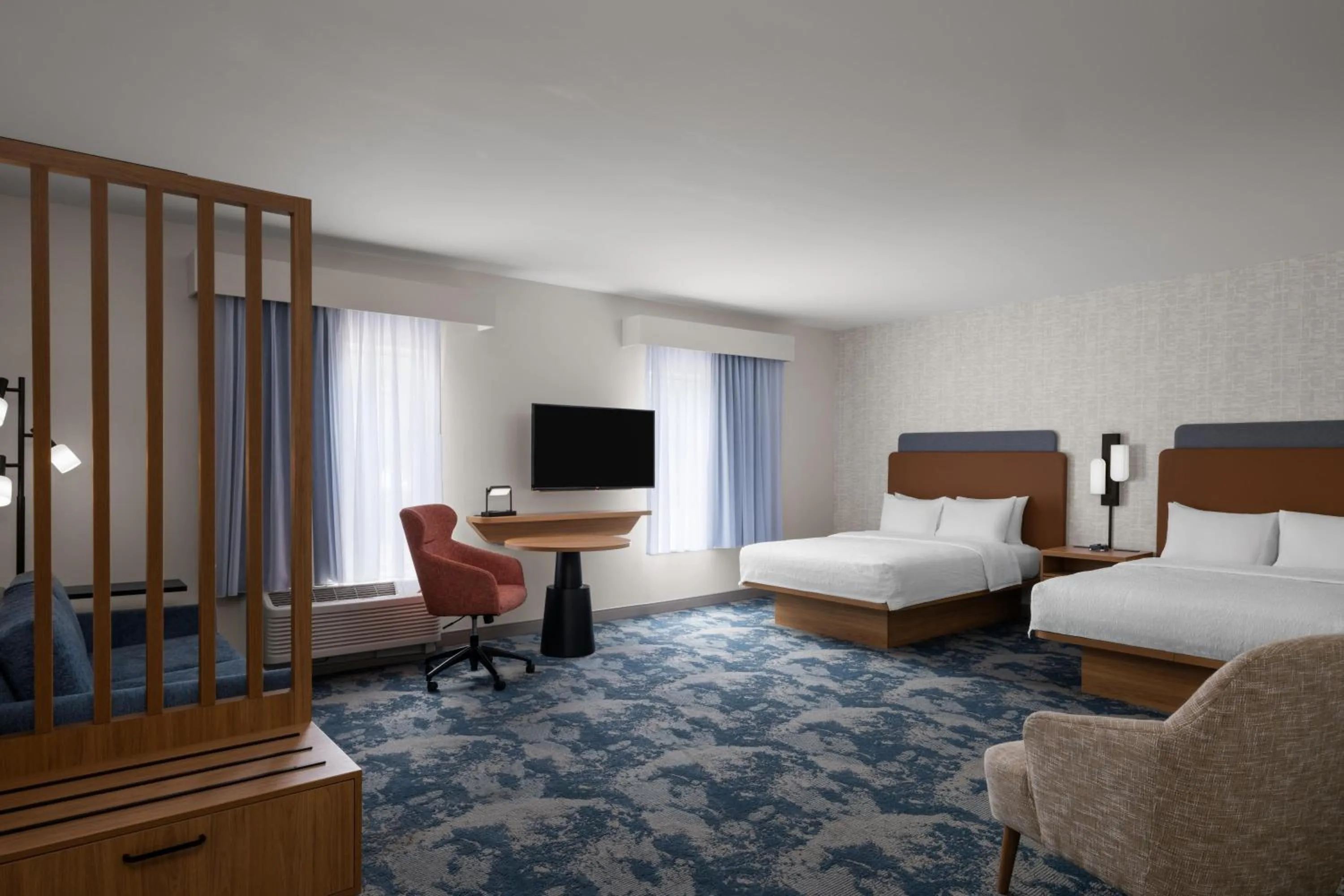 Bed in Hampton Inn & Suites Southern Pines-Pinehurst