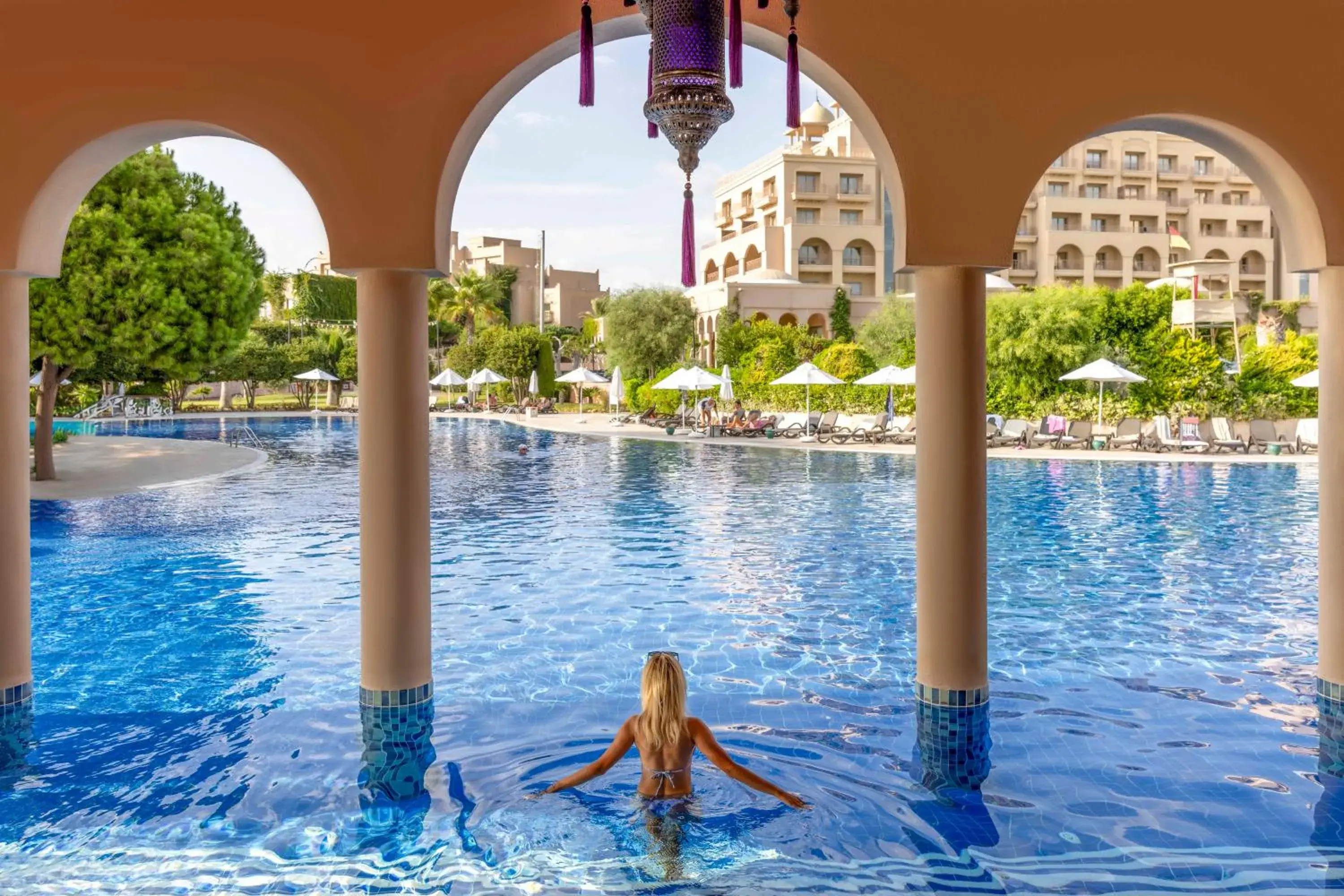 Swimming pool in Spice Hotel & Spa - Ultra All Inclusive Swimming pool in Spice Hotel & Spa - Ultra All Inclusive