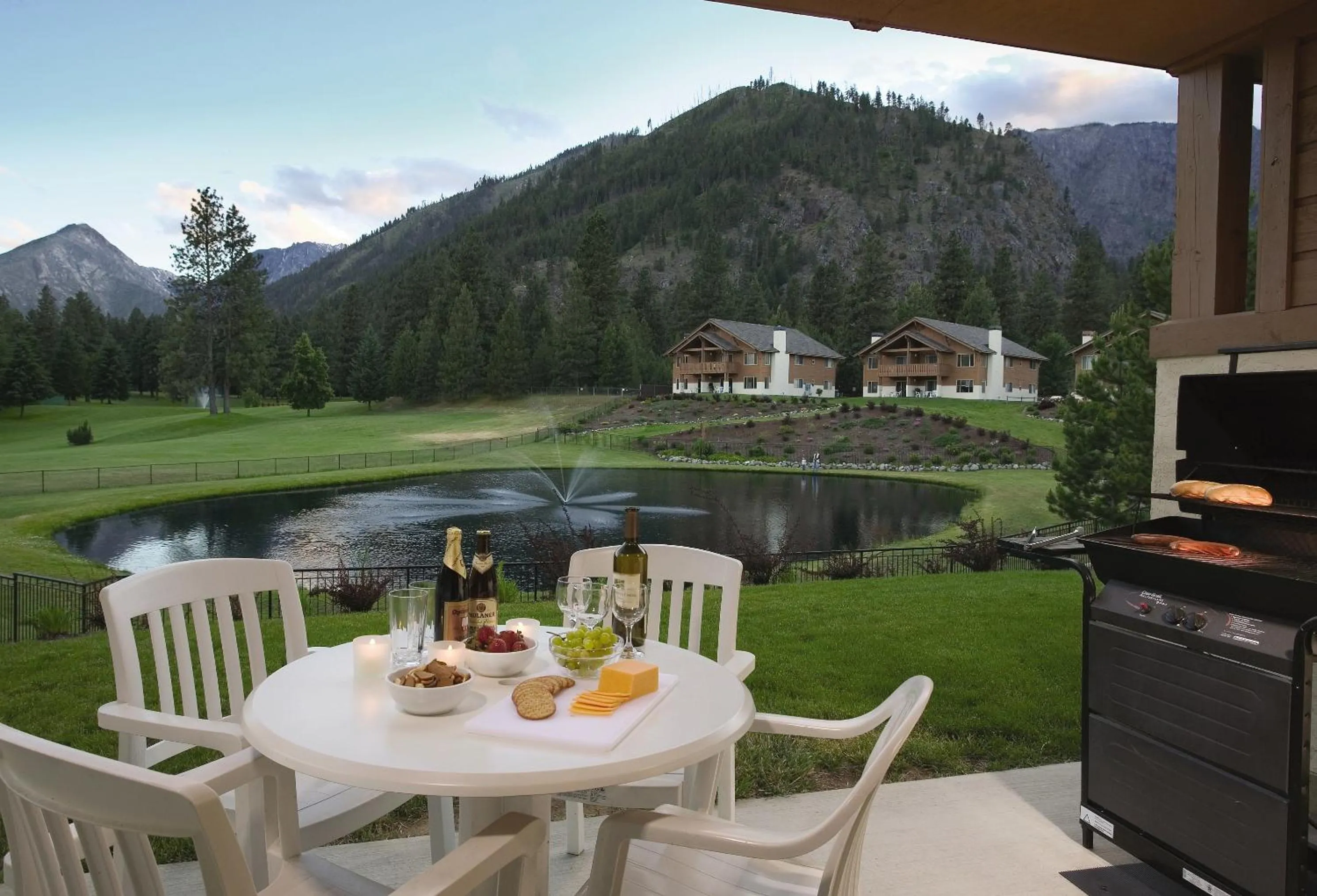 BBQ facilities in WorldMark Leavenworth