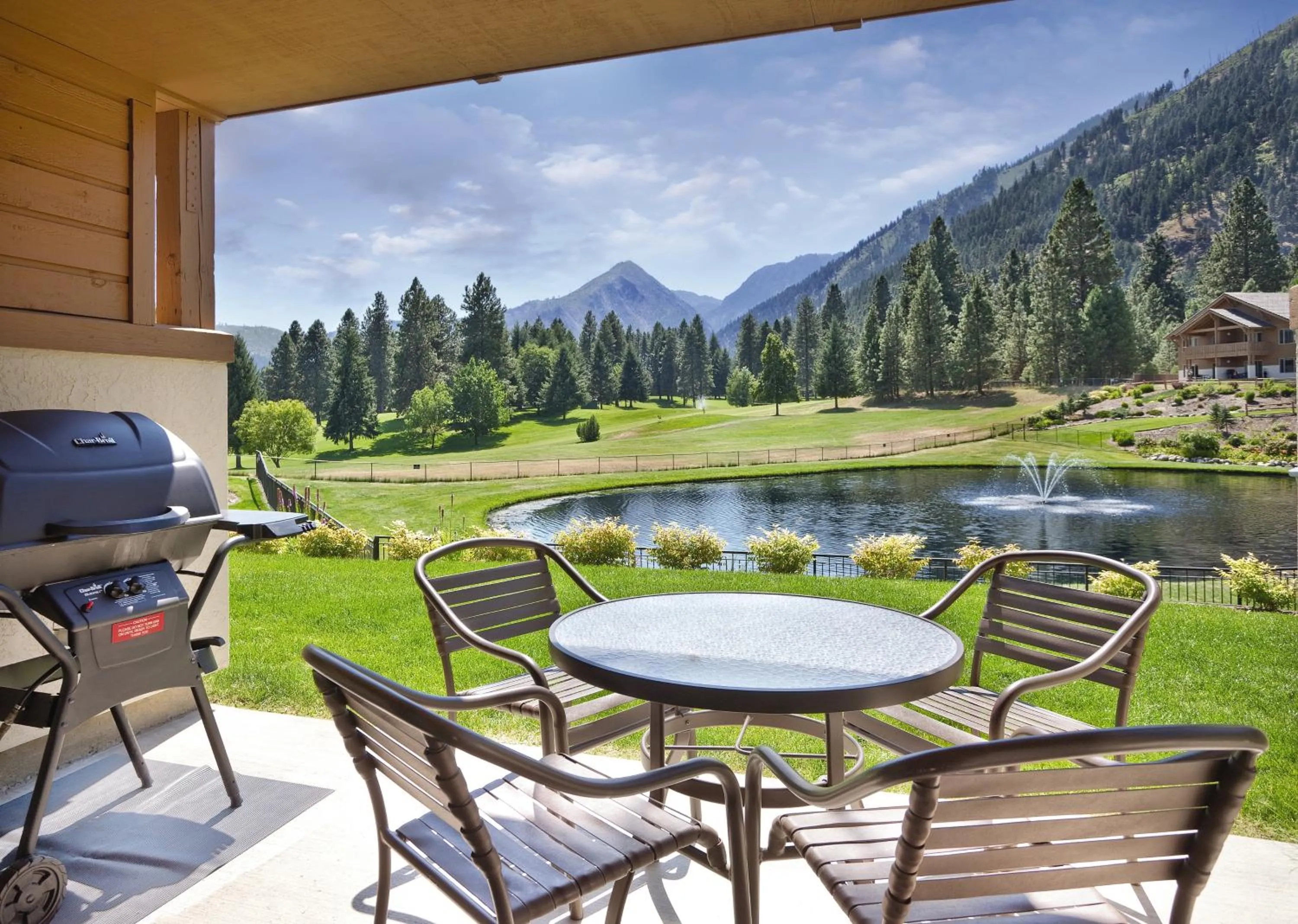 BBQ facilities in WorldMark Leavenworth