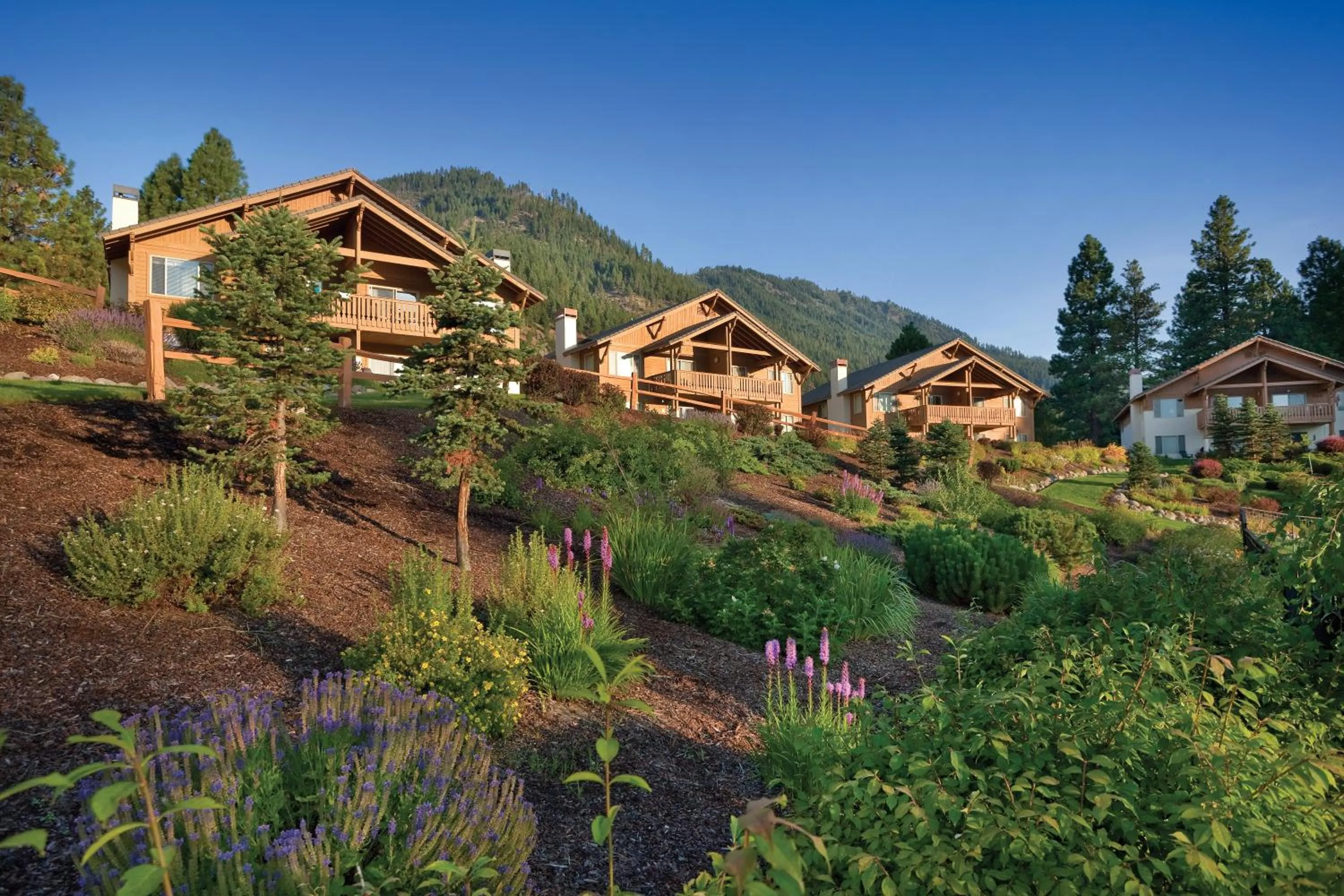 Property building in WorldMark Leavenworth