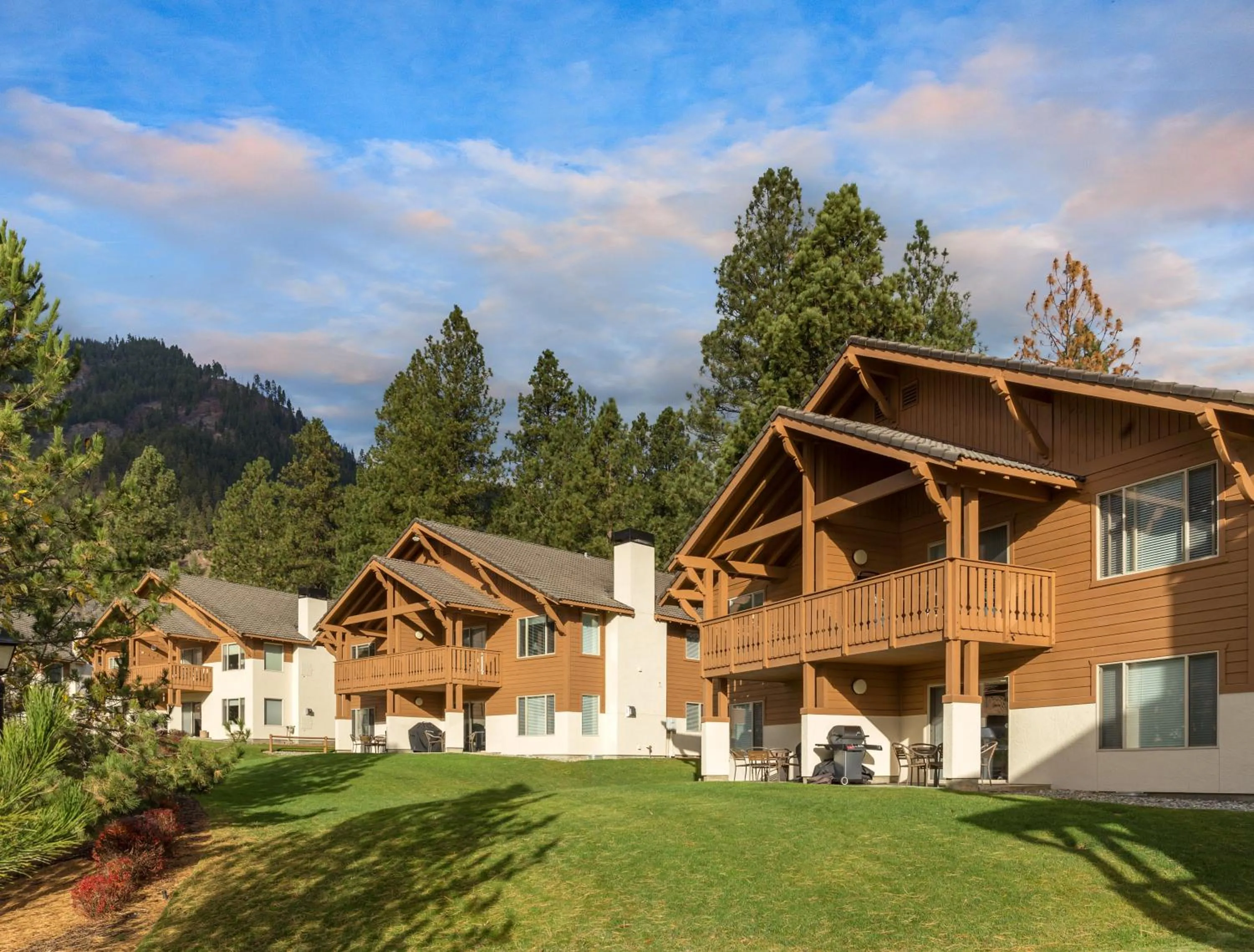 Facade/entrance in WorldMark Leavenworth