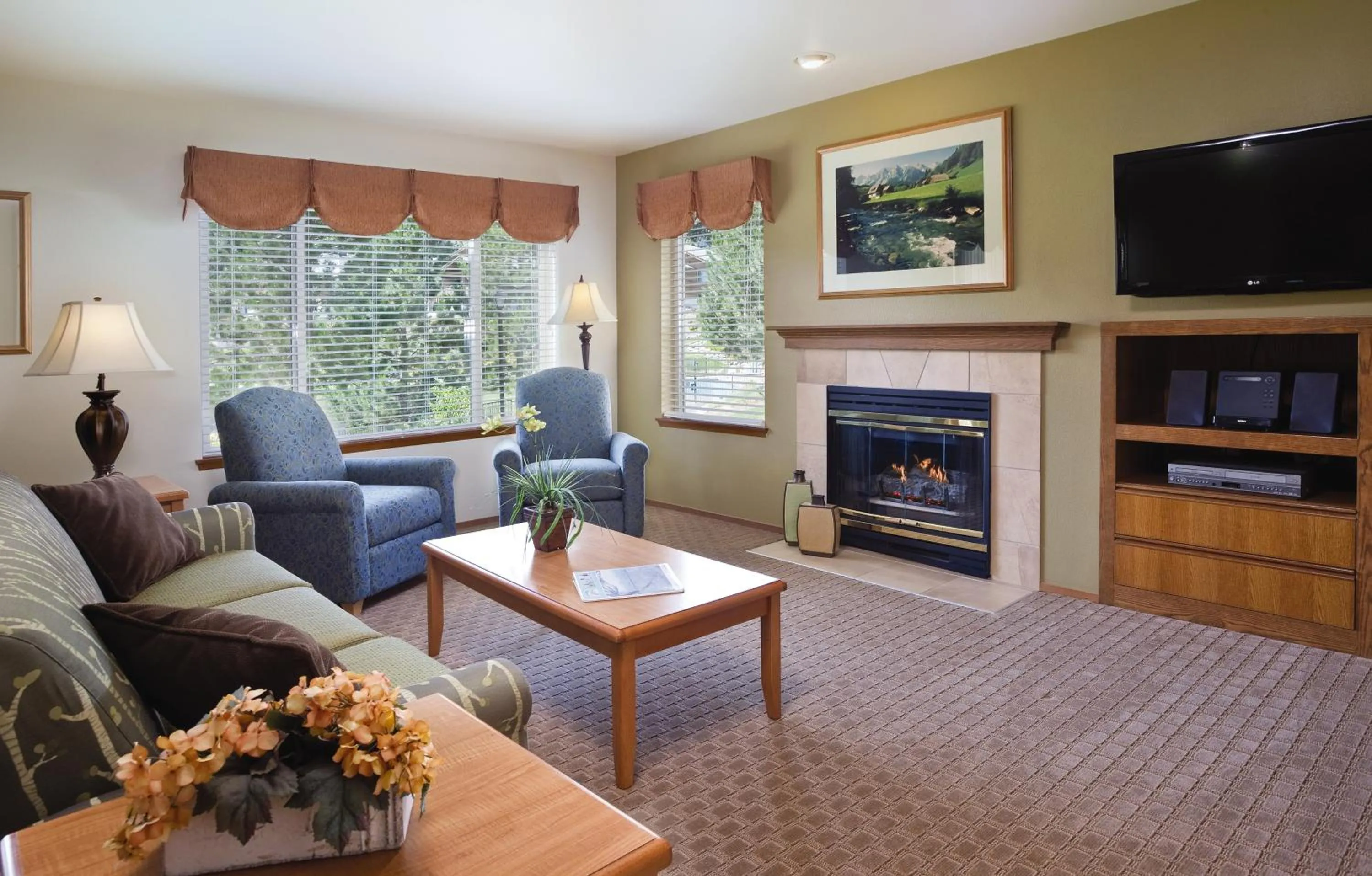 TV and multimedia in WorldMark Leavenworth