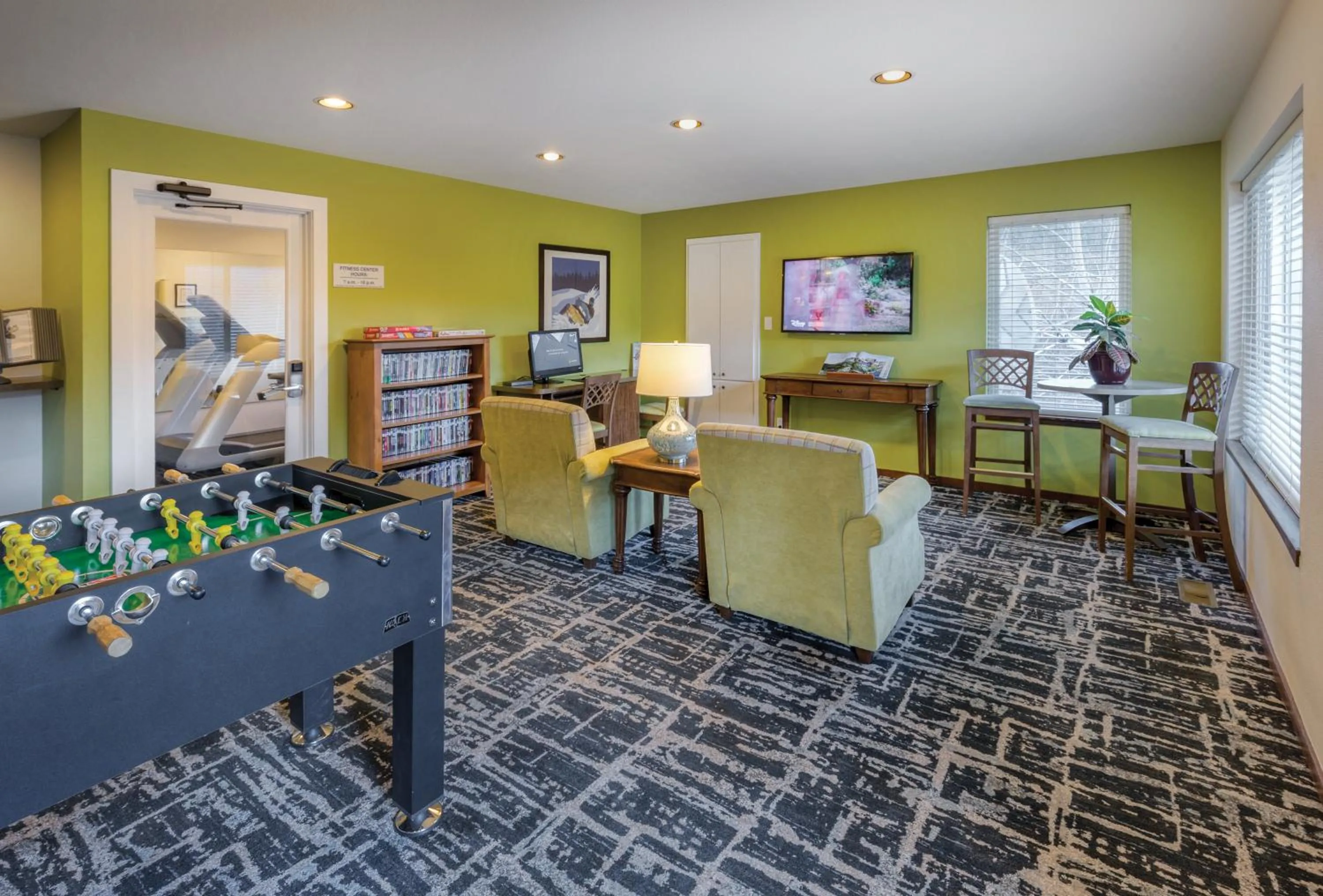 Game Room in WorldMark Leavenworth