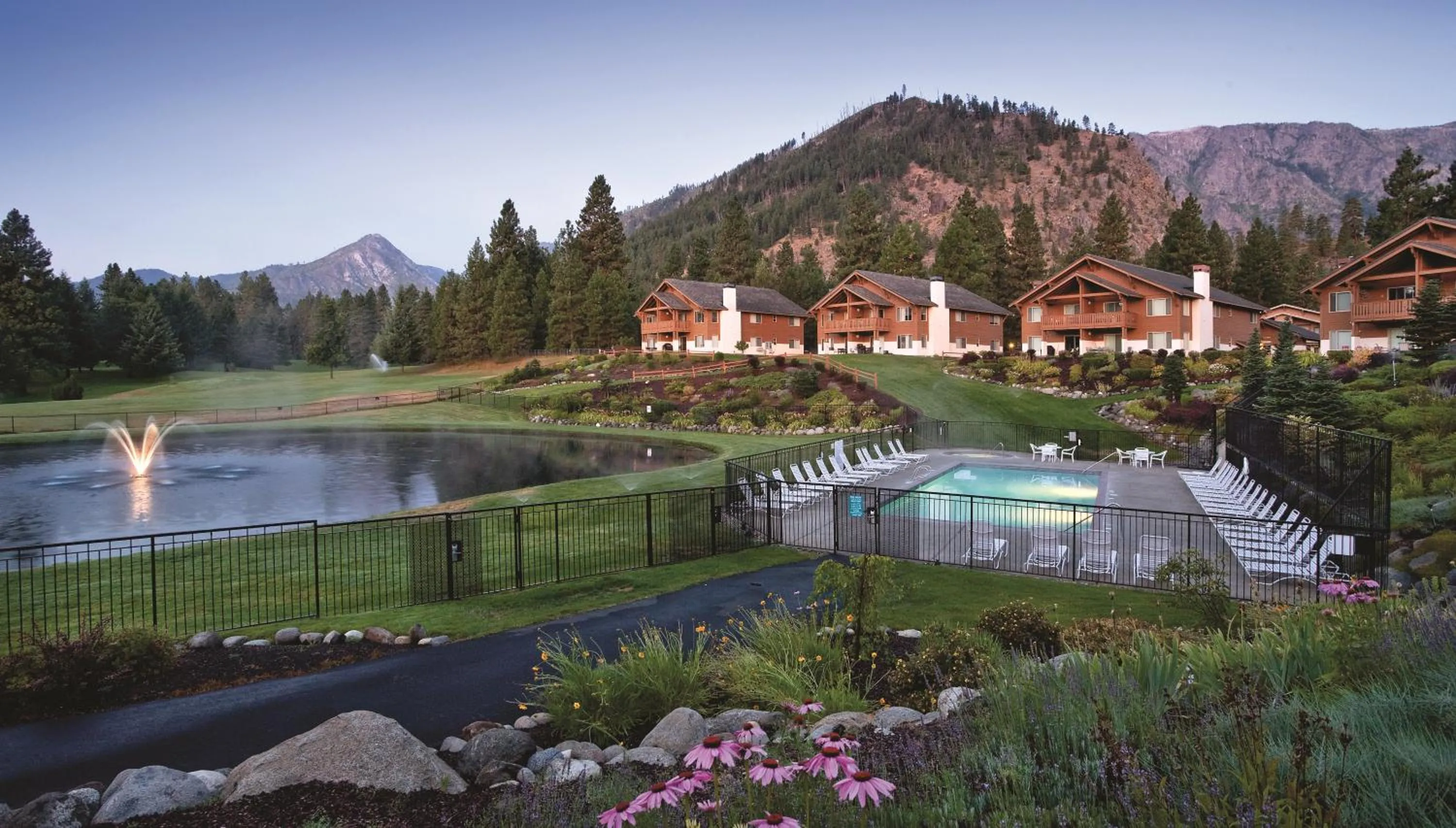 Property building in WorldMark Leavenworth