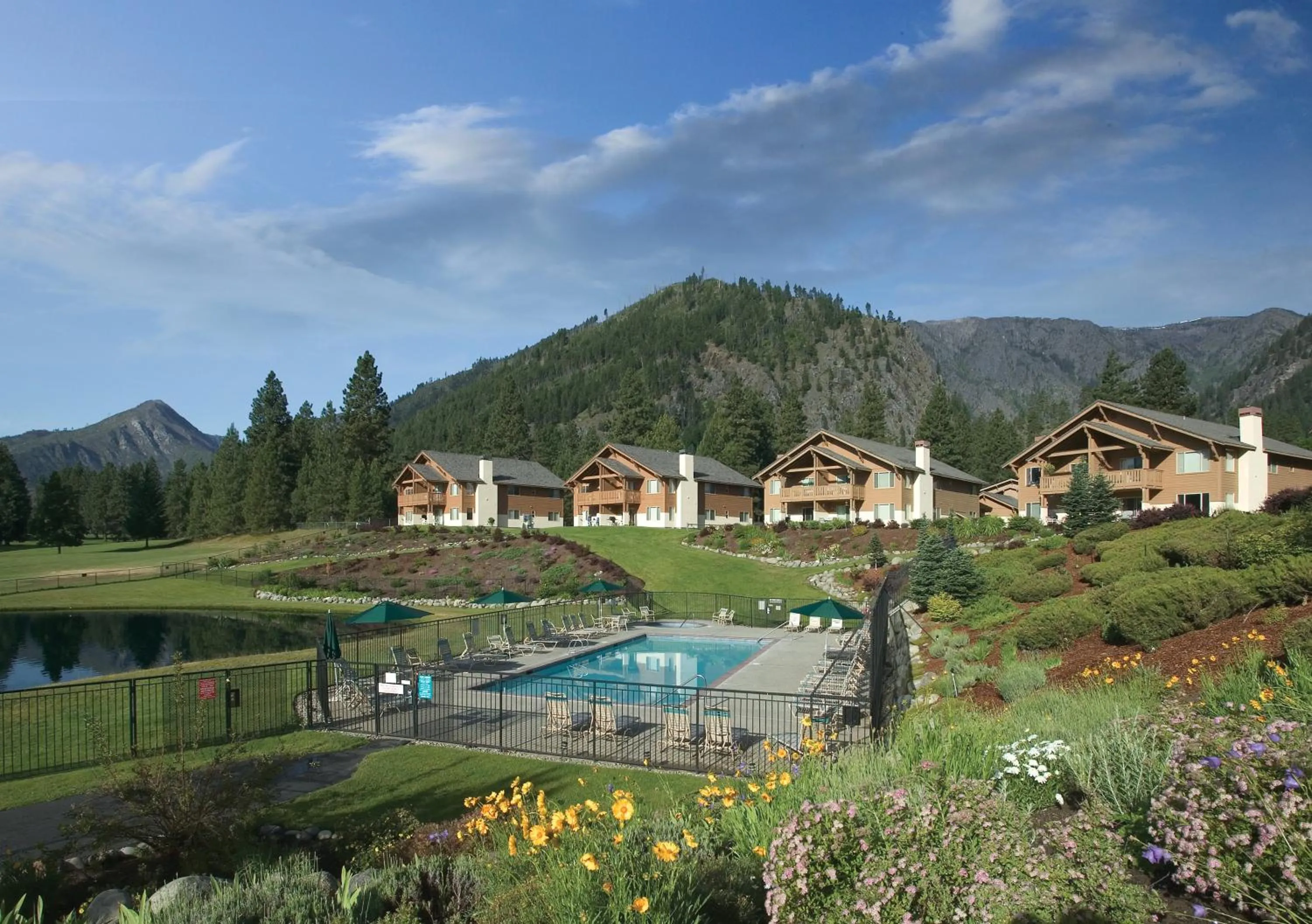 Bird's eye view in WorldMark Leavenworth