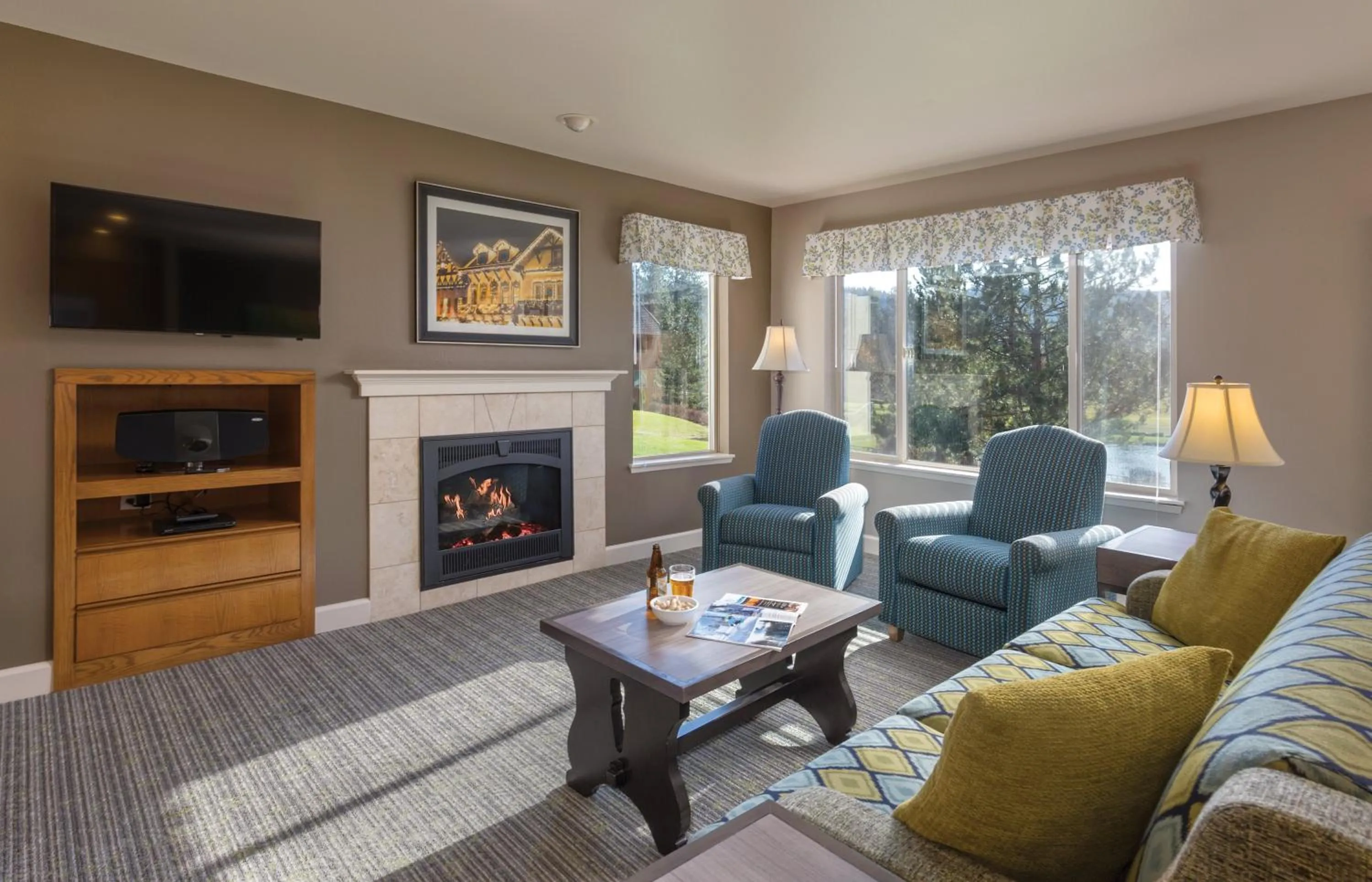 Photo of the whole room in WorldMark Leavenworth
