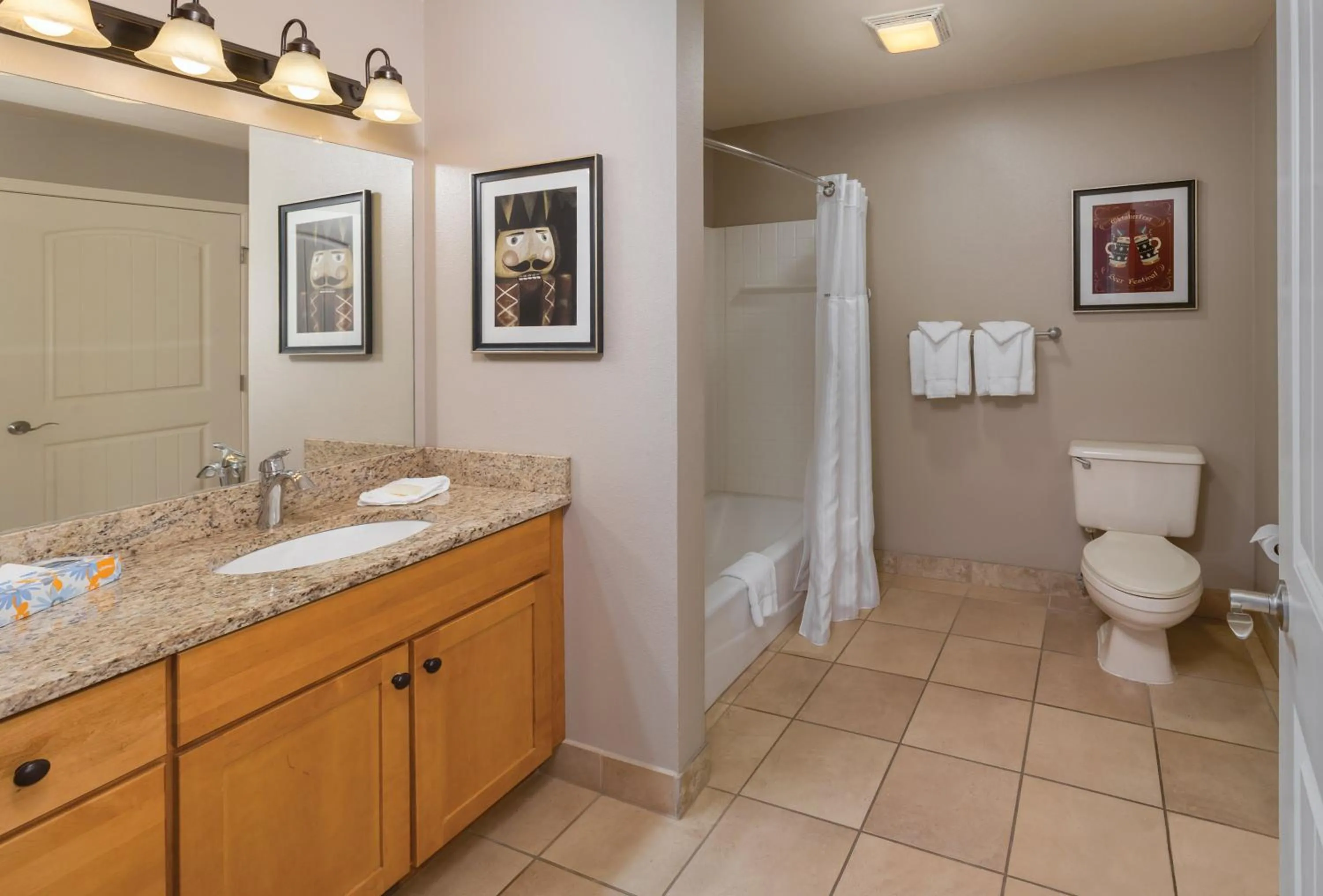 Bathroom in WorldMark Leavenworth