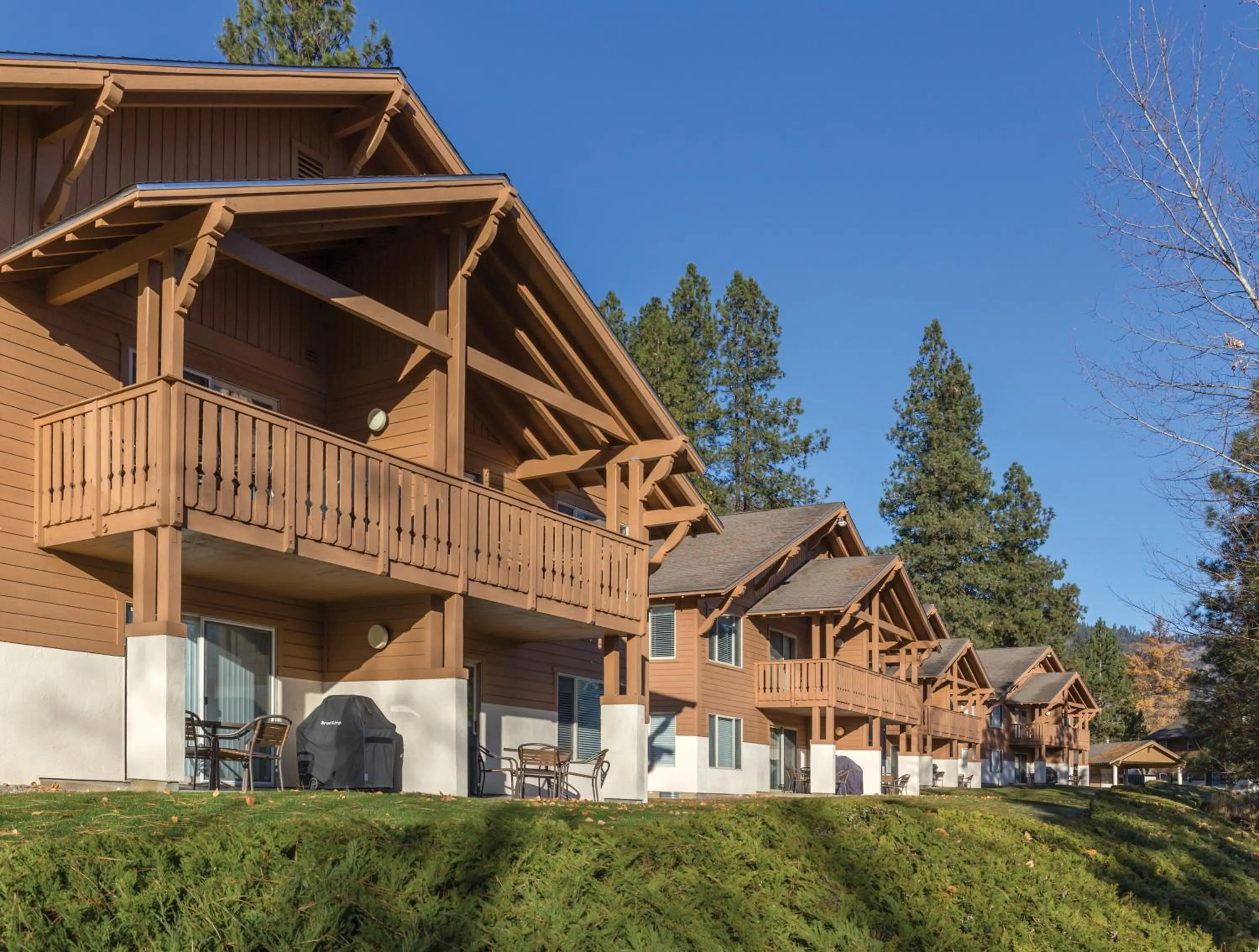 Property building in WorldMark Leavenworth