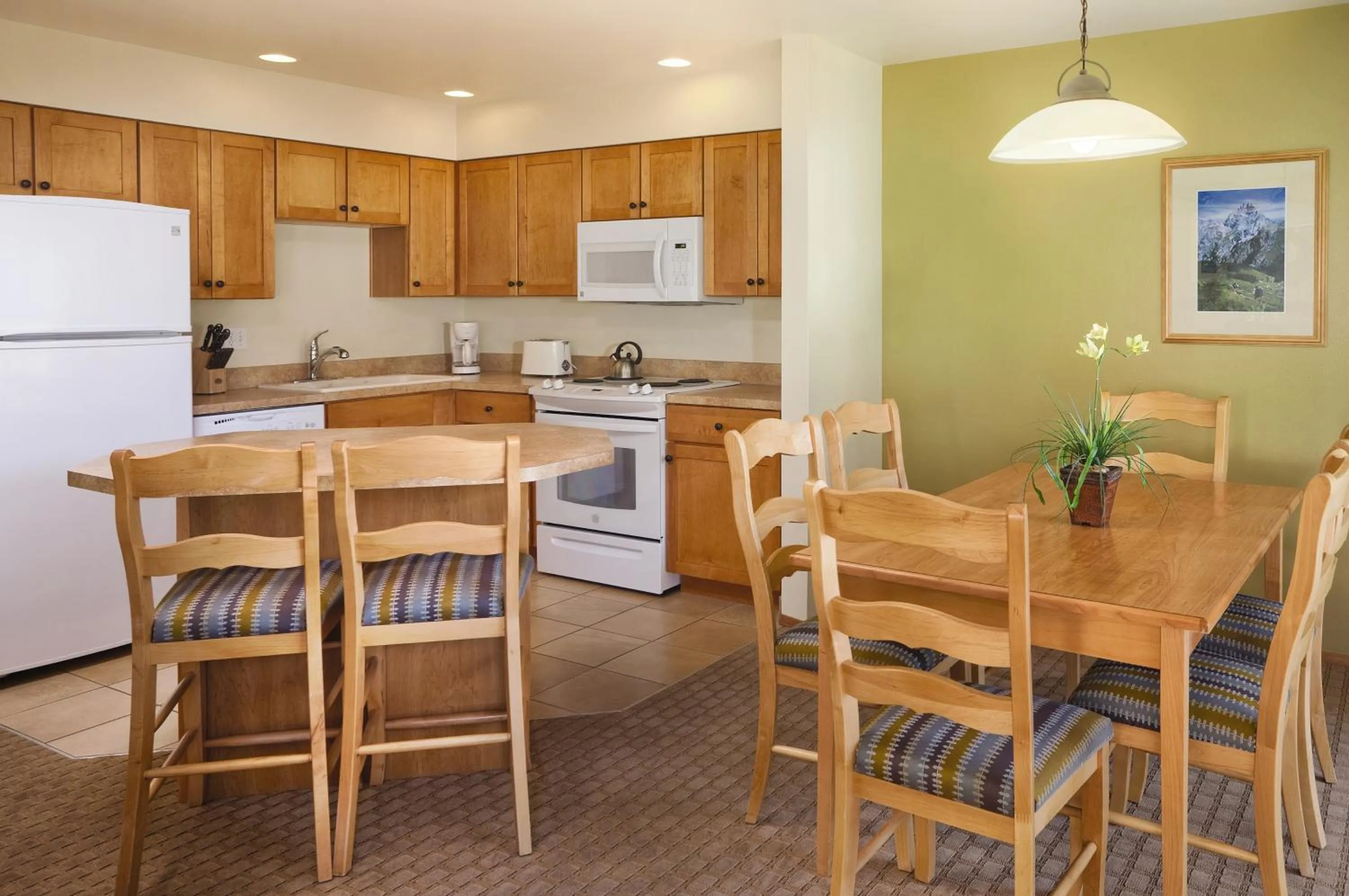 Kitchen or kitchenette in WorldMark Leavenworth