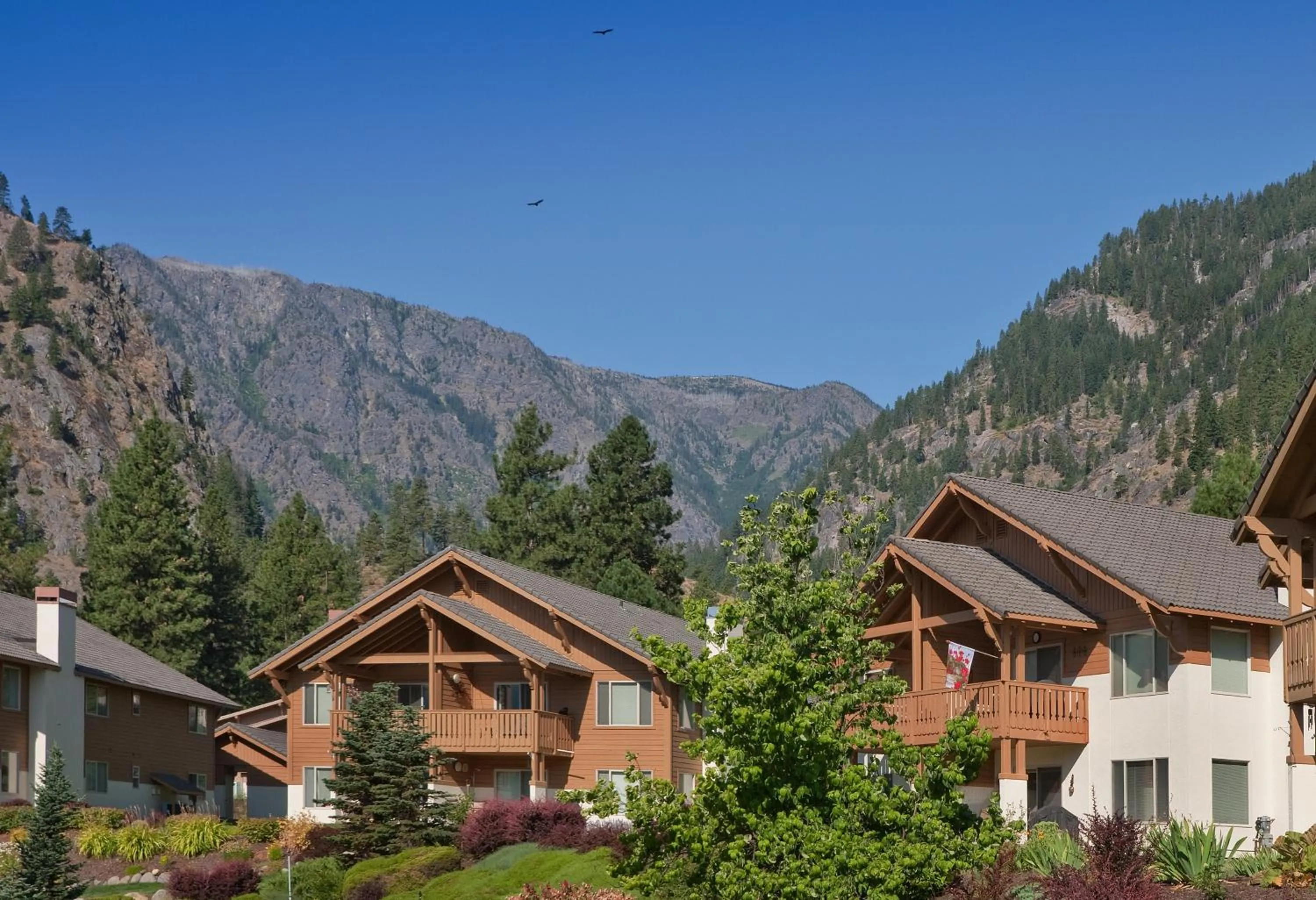 Property building in WorldMark Leavenworth