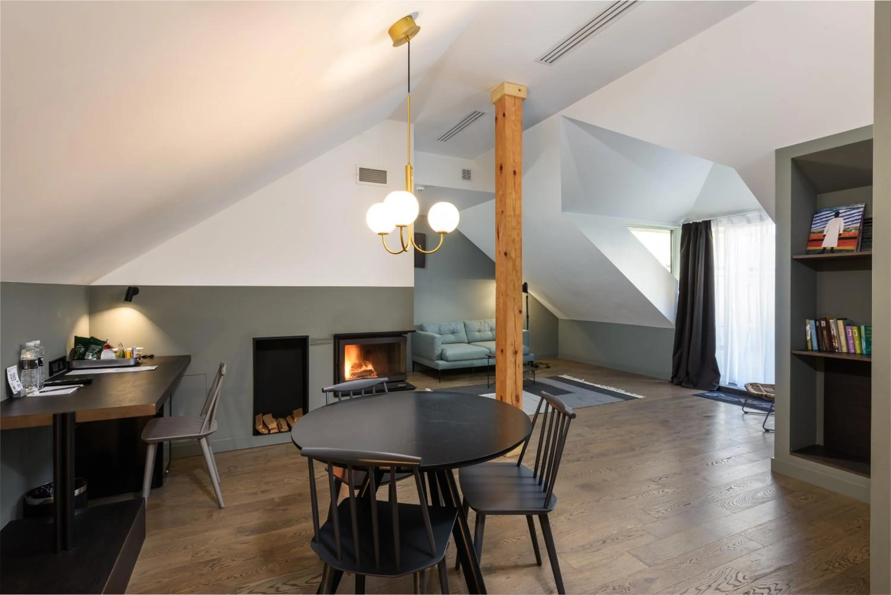 Living room in BURSA Hotel Kyiv