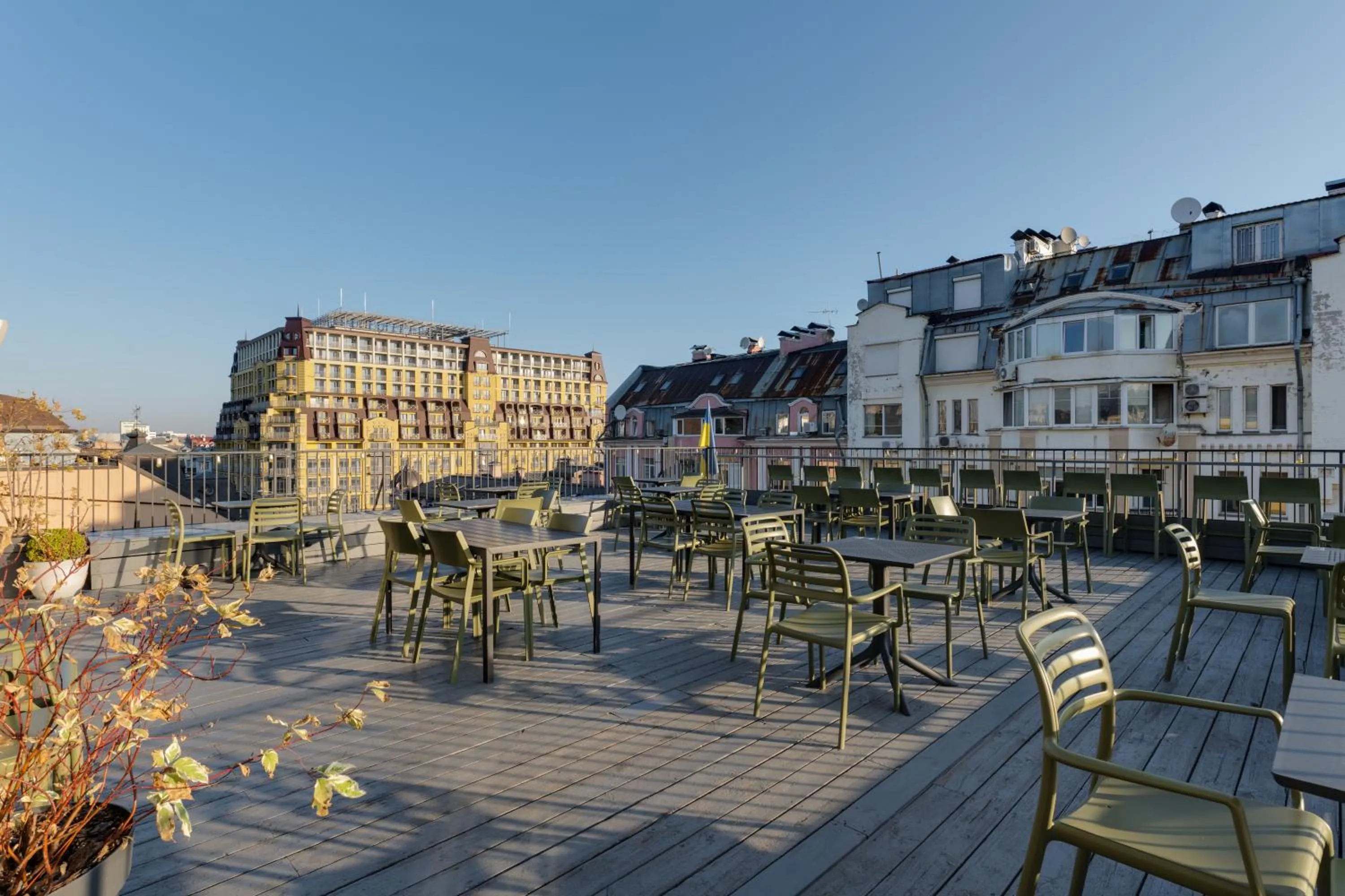 Property building in BURSA Hotel Kyiv