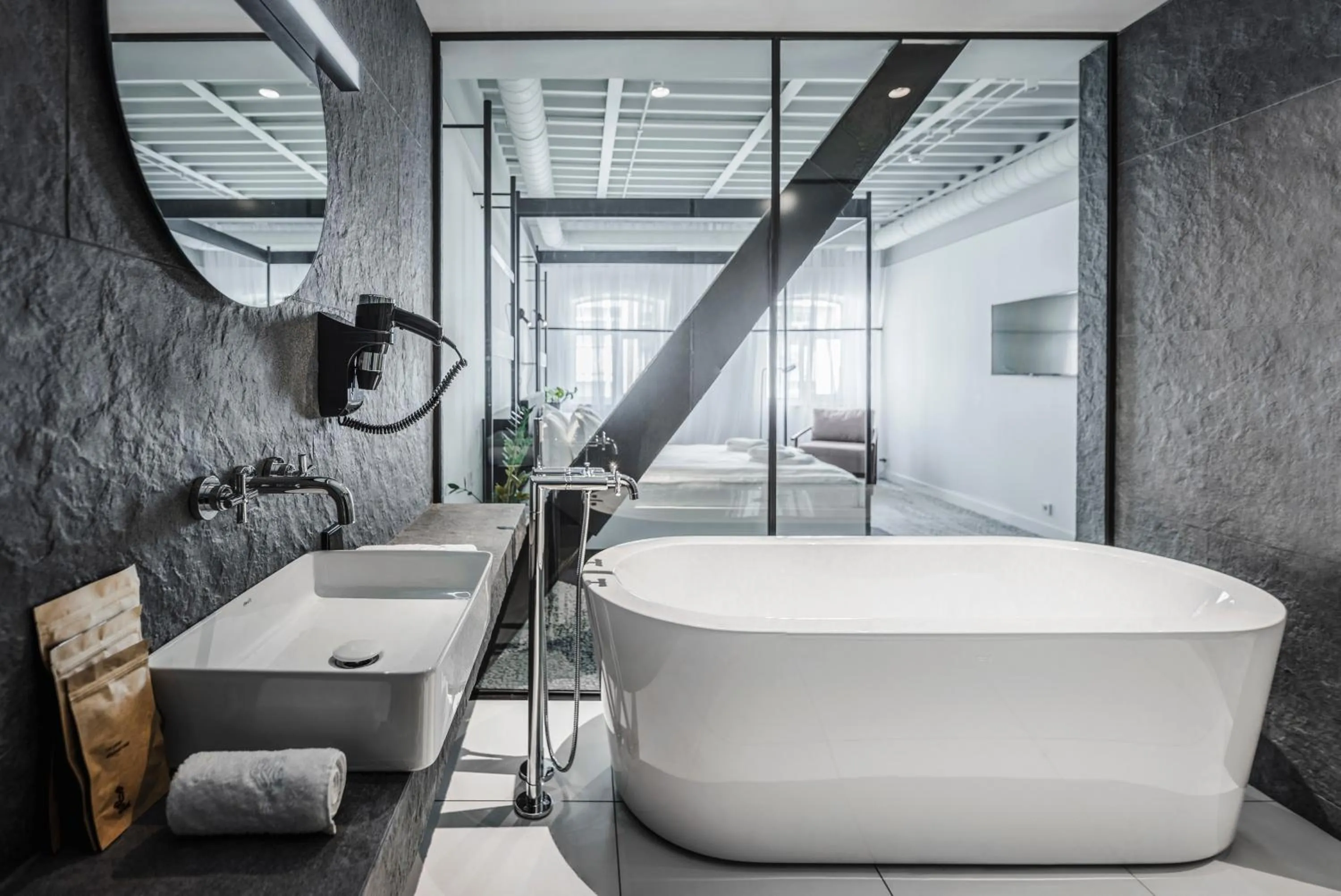 Bathroom in BURSA Hotel Kyiv