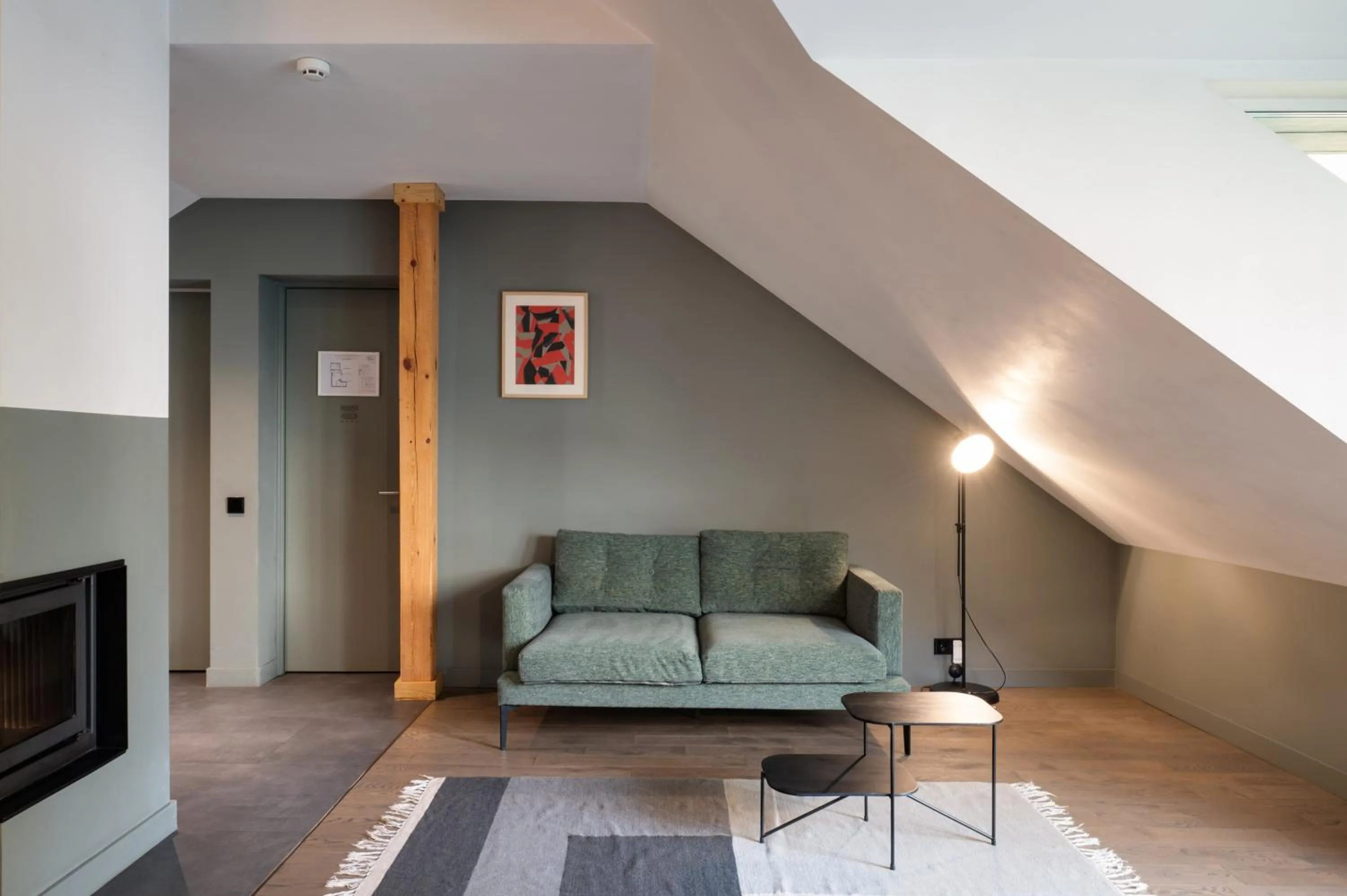 Seating area in BURSA Hotel Kyiv