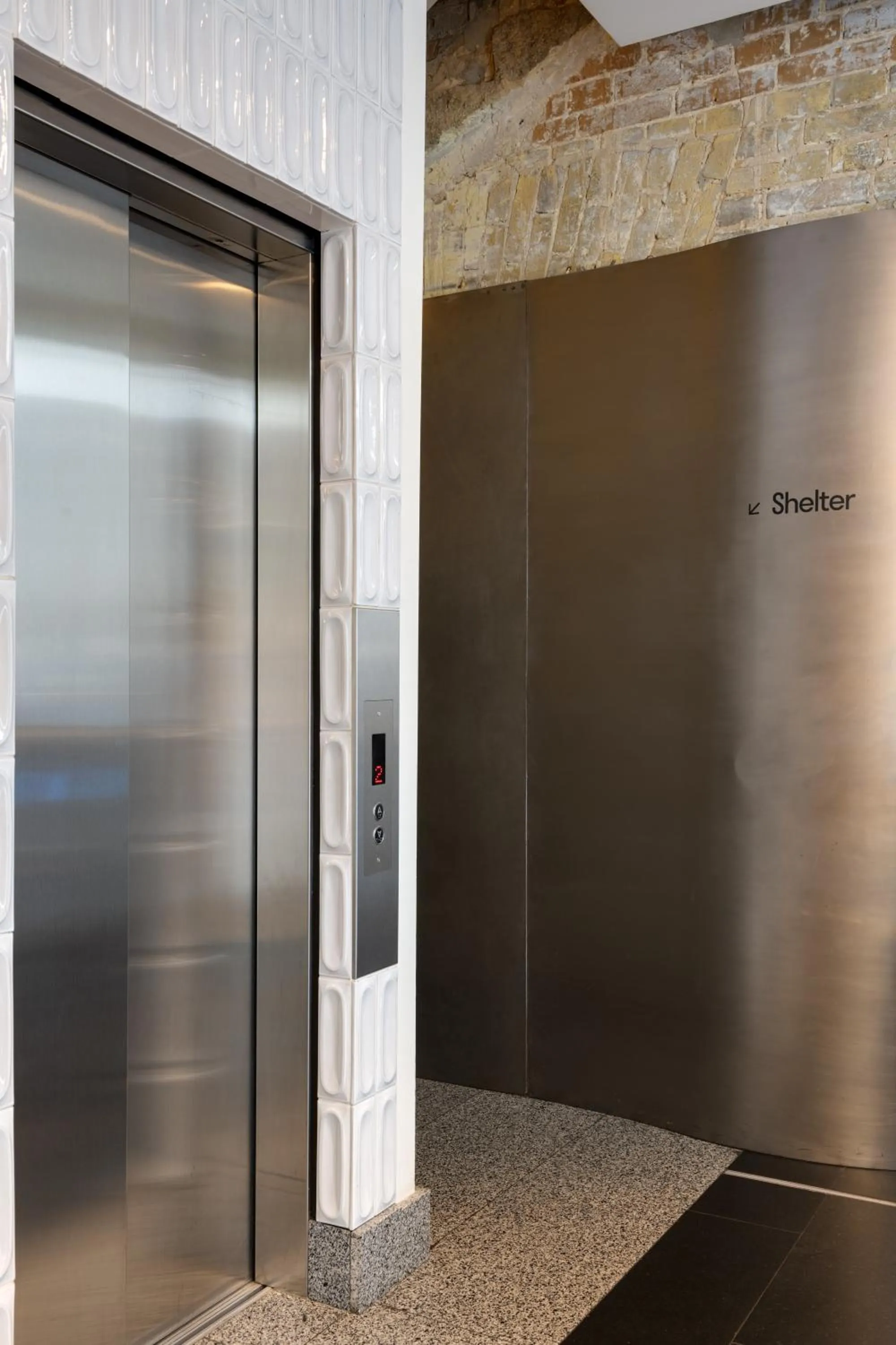 elevator in BURSA Hotel Kyiv