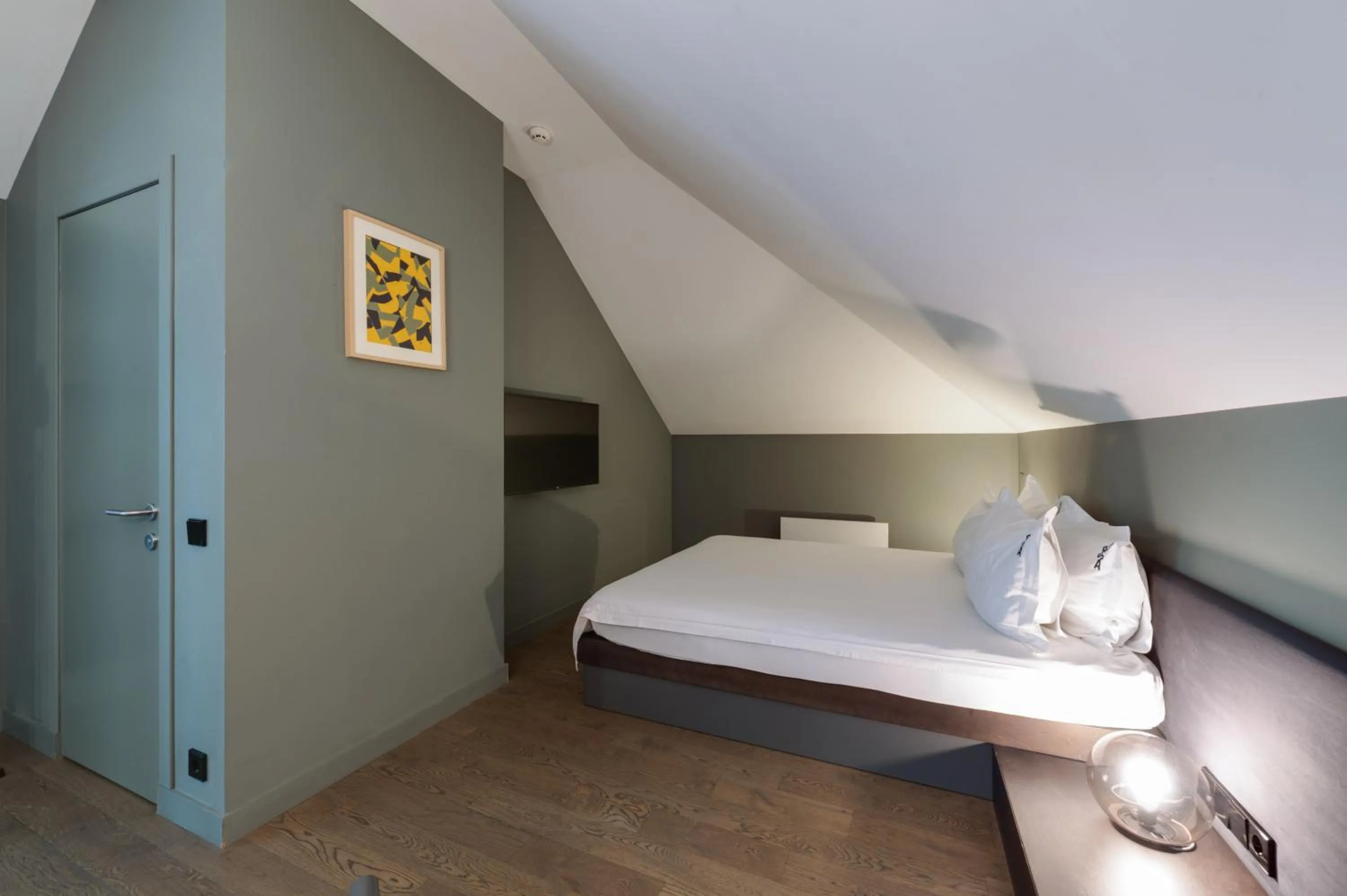 Bed in BURSA Hotel Kyiv