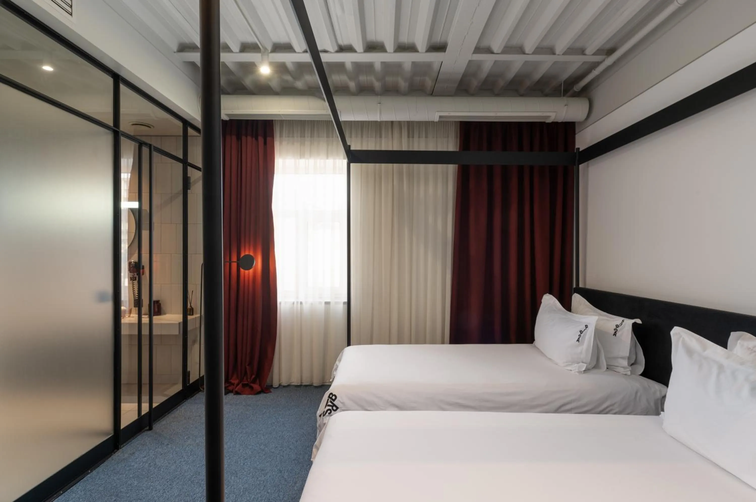 Bed in BURSA Hotel Kyiv