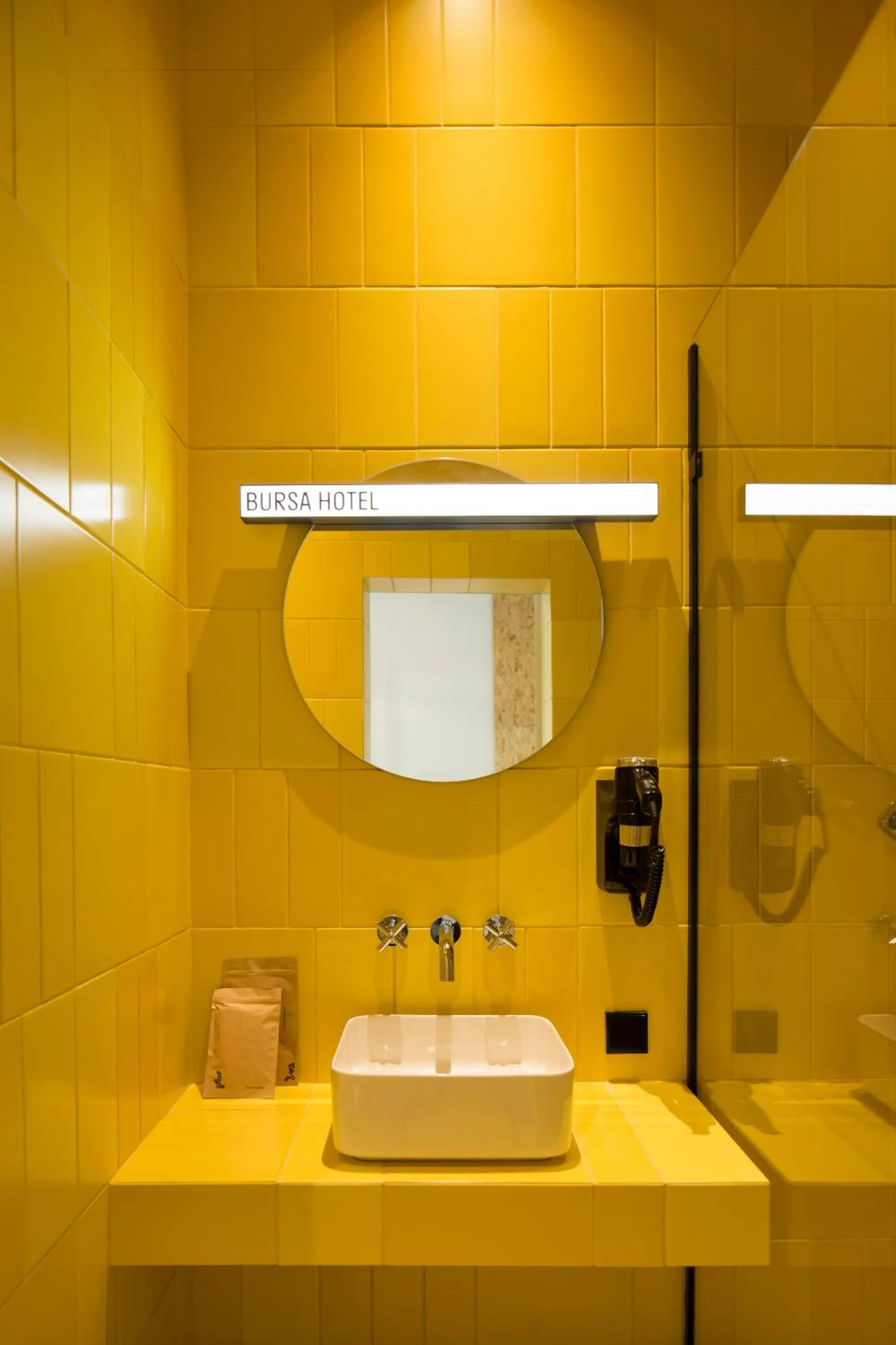 Bathroom in BURSA Hotel Kyiv