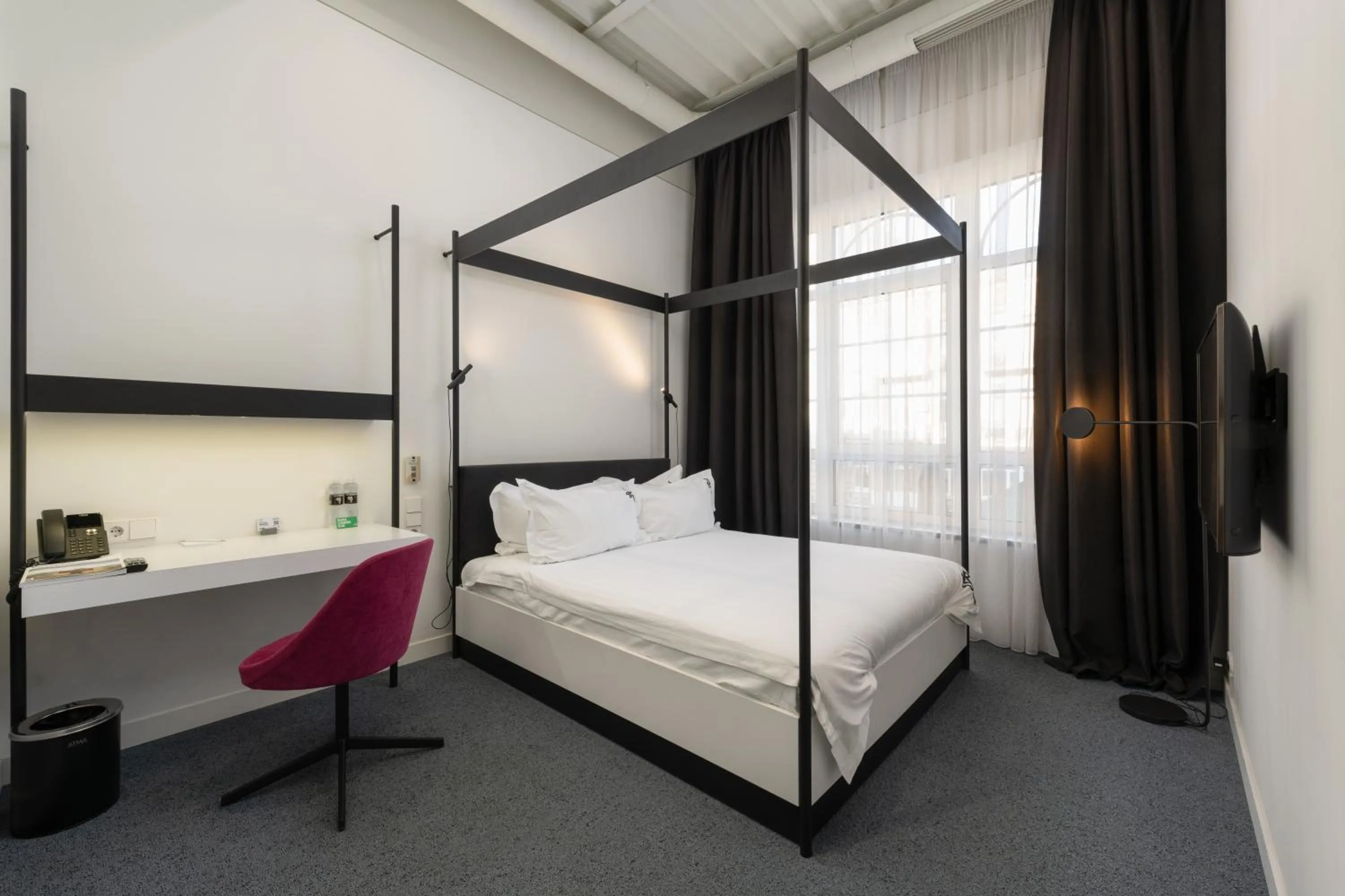 Bed in BURSA Hotel Kyiv