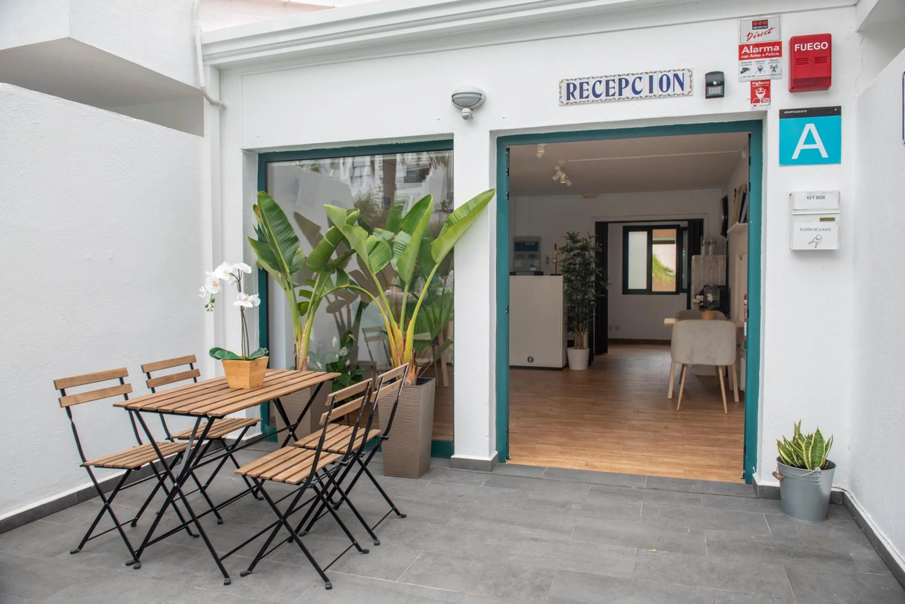 Lobby or reception in Apartamentos Los Rosales