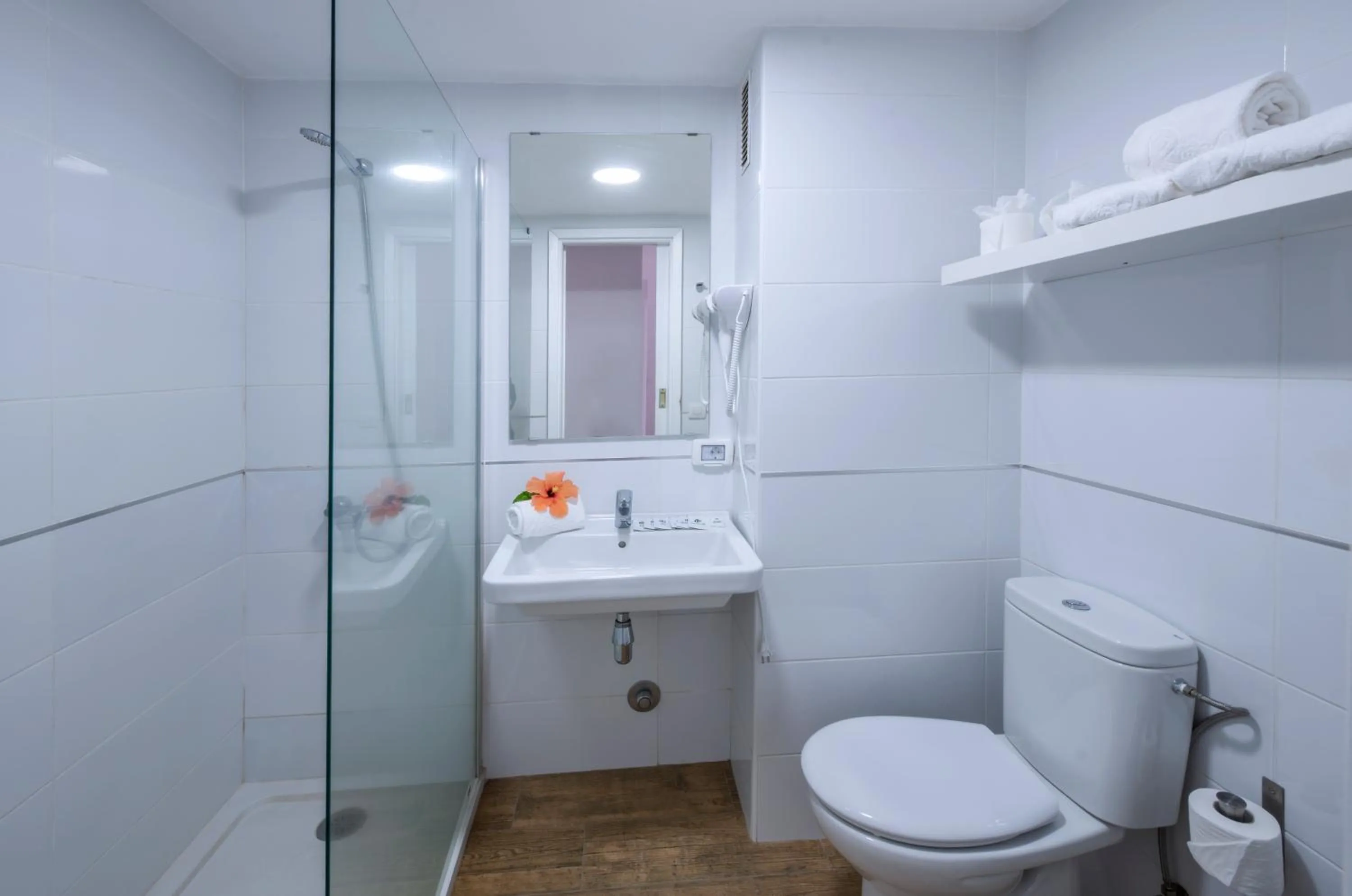 Shower in Apartamentos Los Rosales