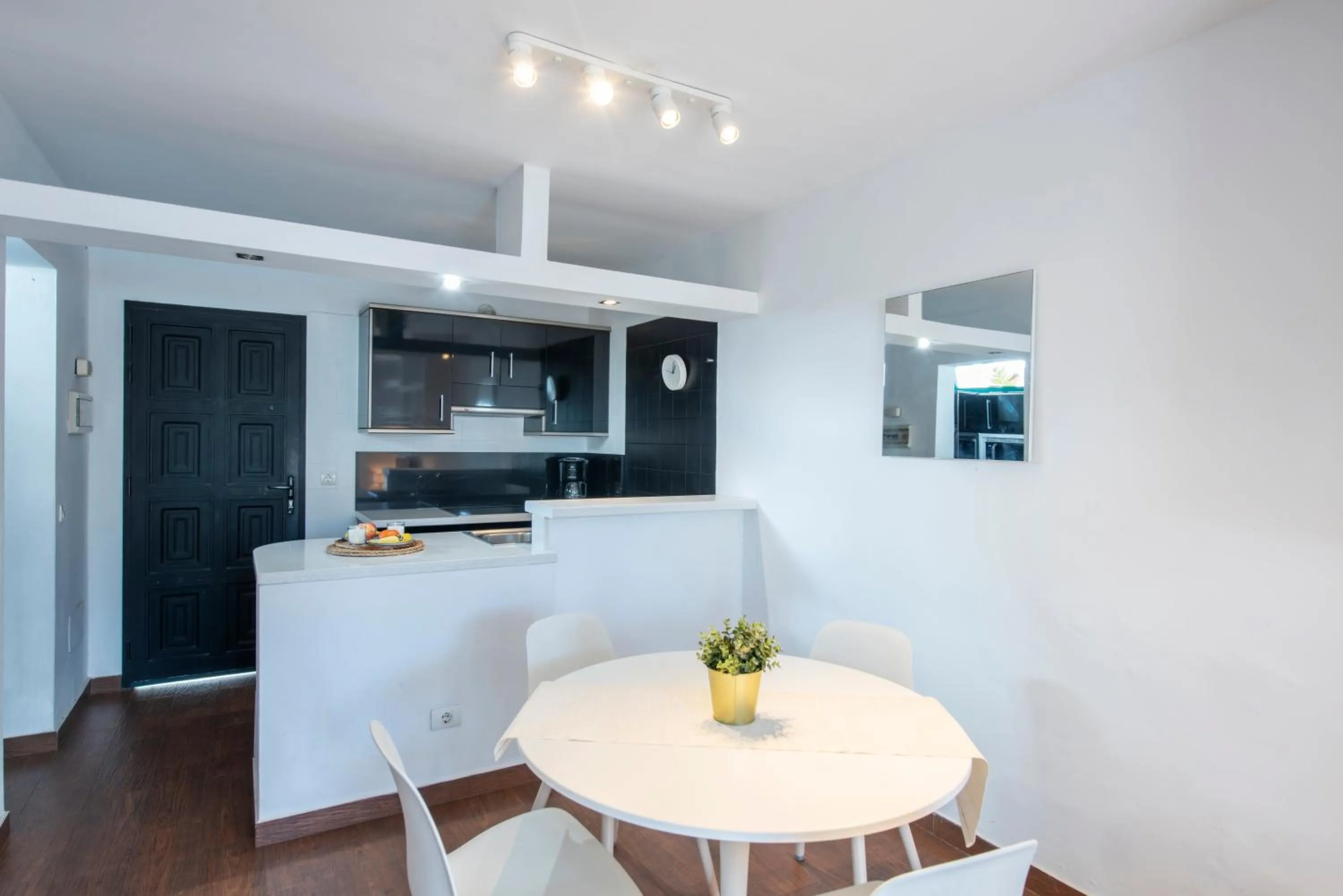 kitchen in Apartamentos Los Rosales