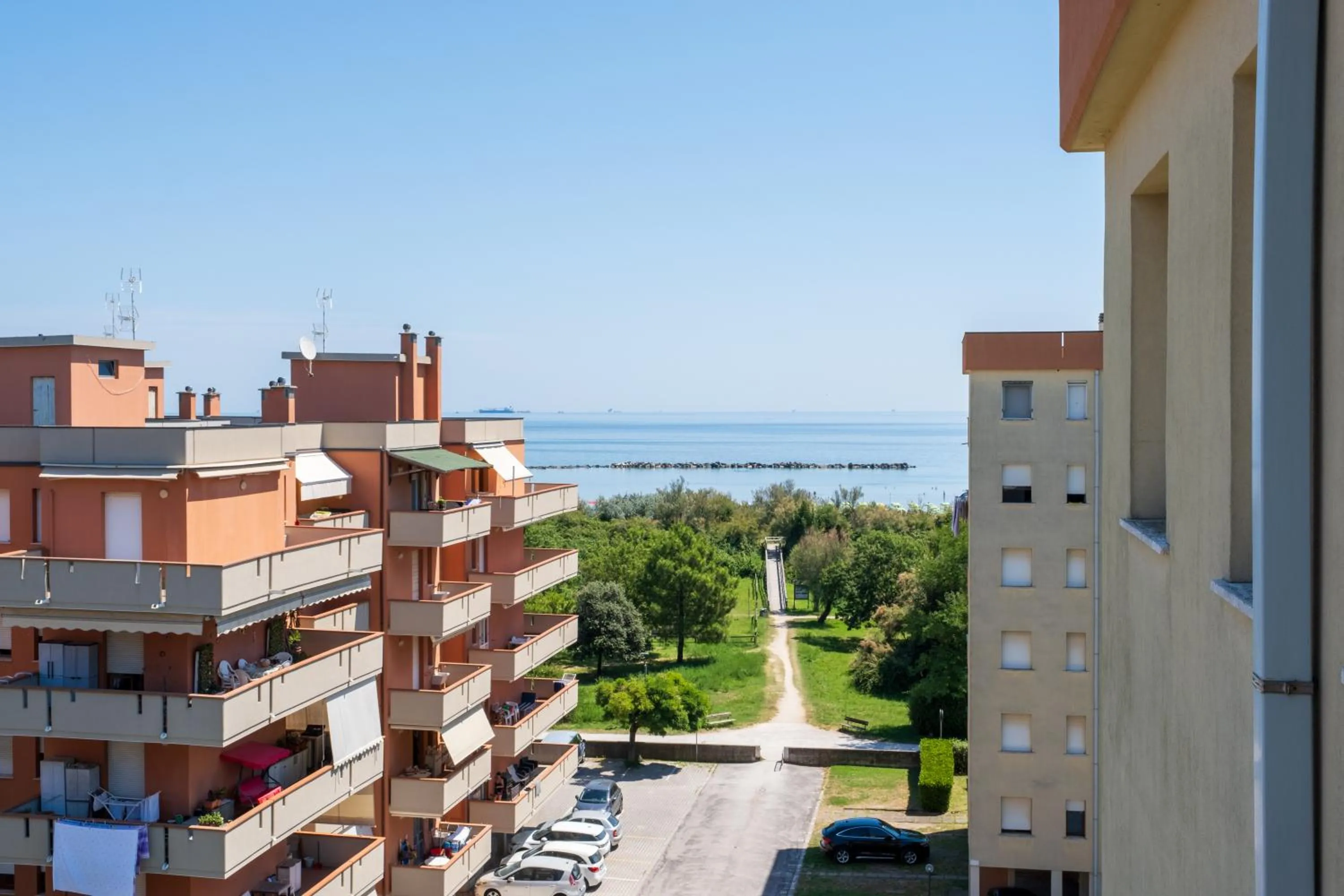 Sea view in Aurora Residence