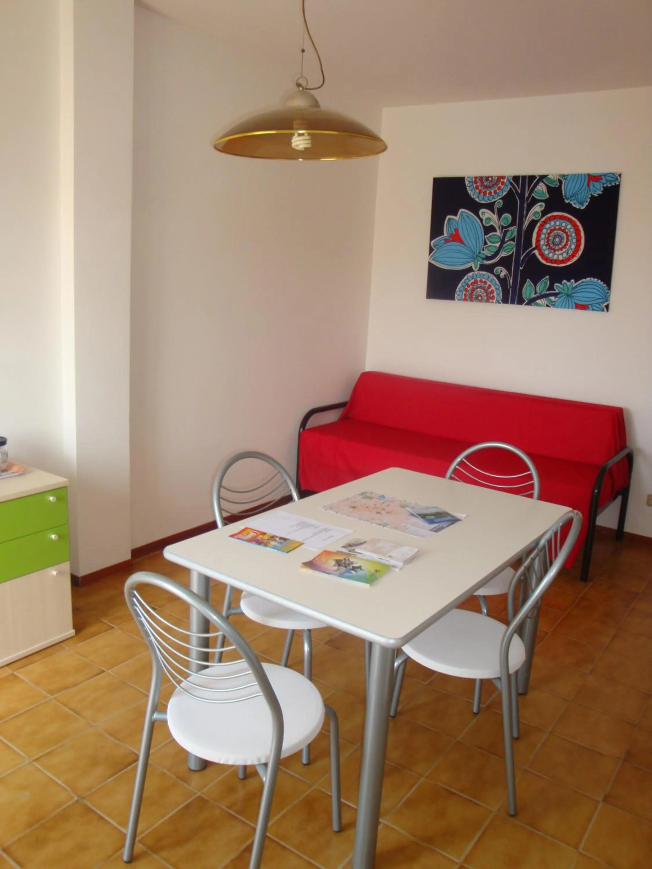 Dining area in Aurora Residence