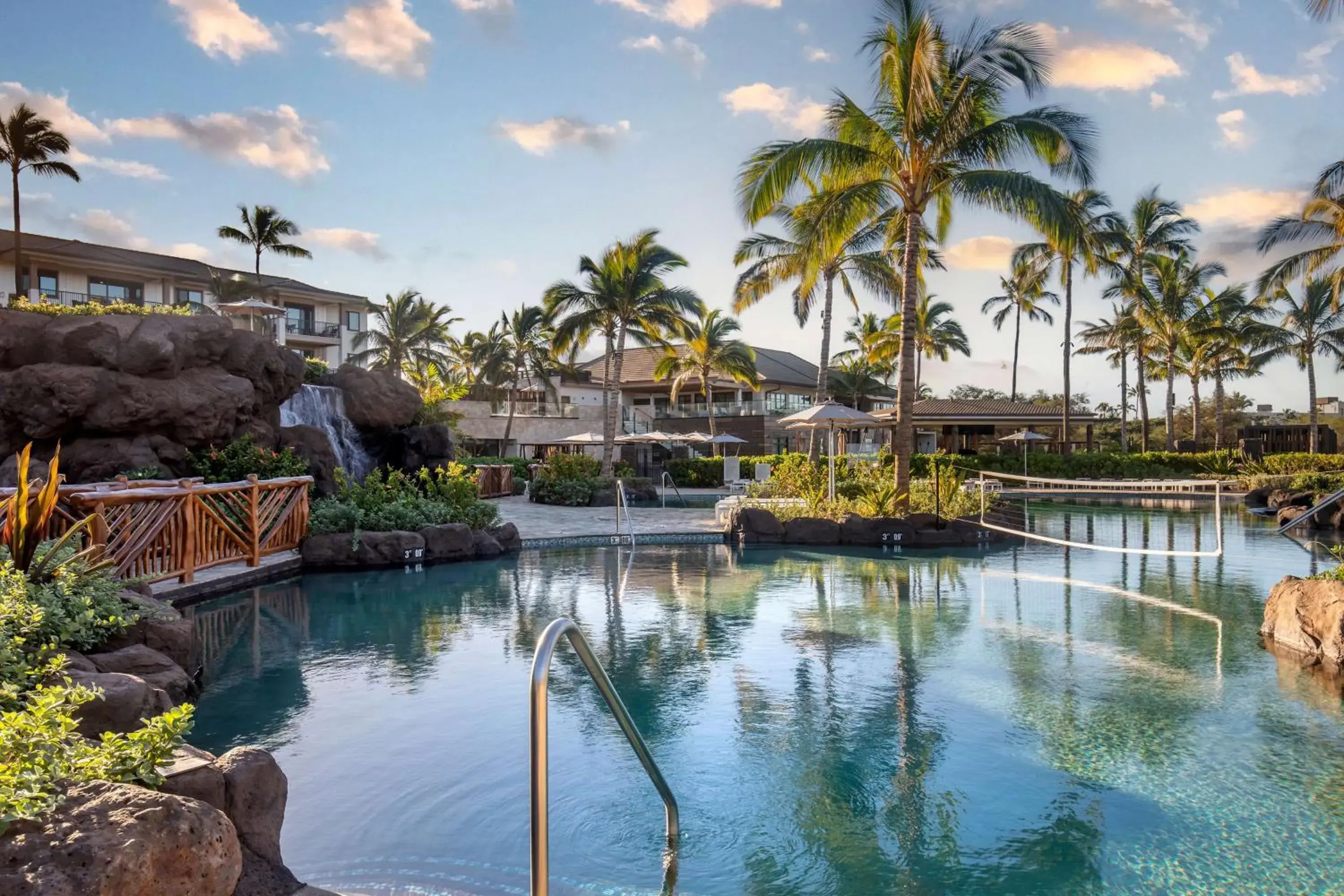 Pool view in Hilton Grand Vacations Club Maui Bay Villas Pool view in Hilton Grand Vacations Club Maui Bay Villas
